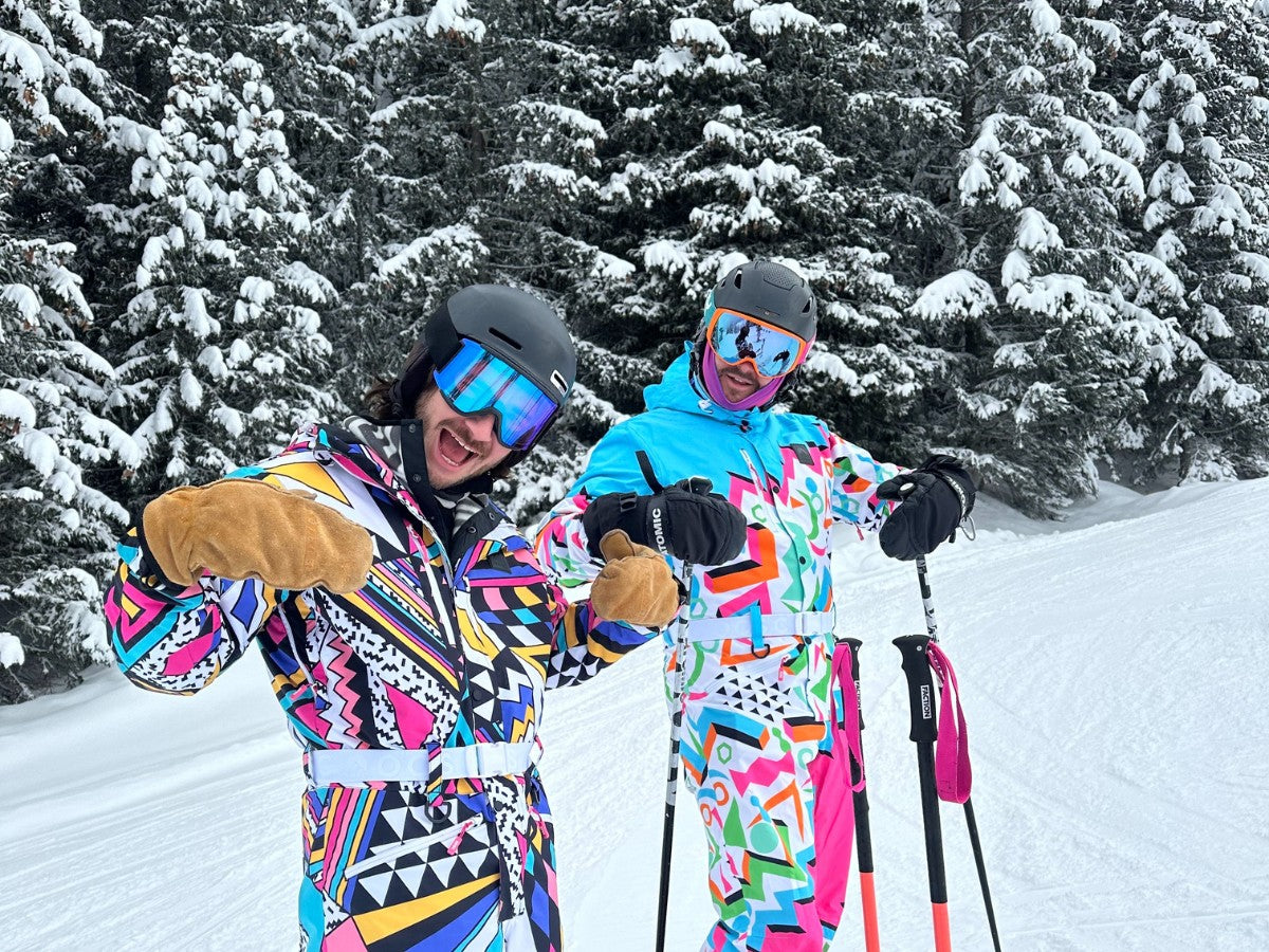 Combinaison de ski pour homme Sportswear Combinaison de ski unisexe  Combinaison de ski violette Combinaison de ski rétro vintage Une pièce  Grande combinaison de ski Vêtements d'hiver Chaud -  France
