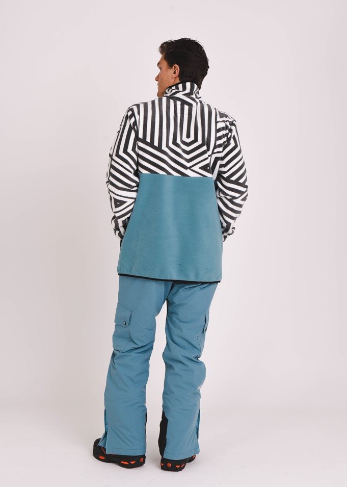 Polaire Fall Line Bleu Sarcelle