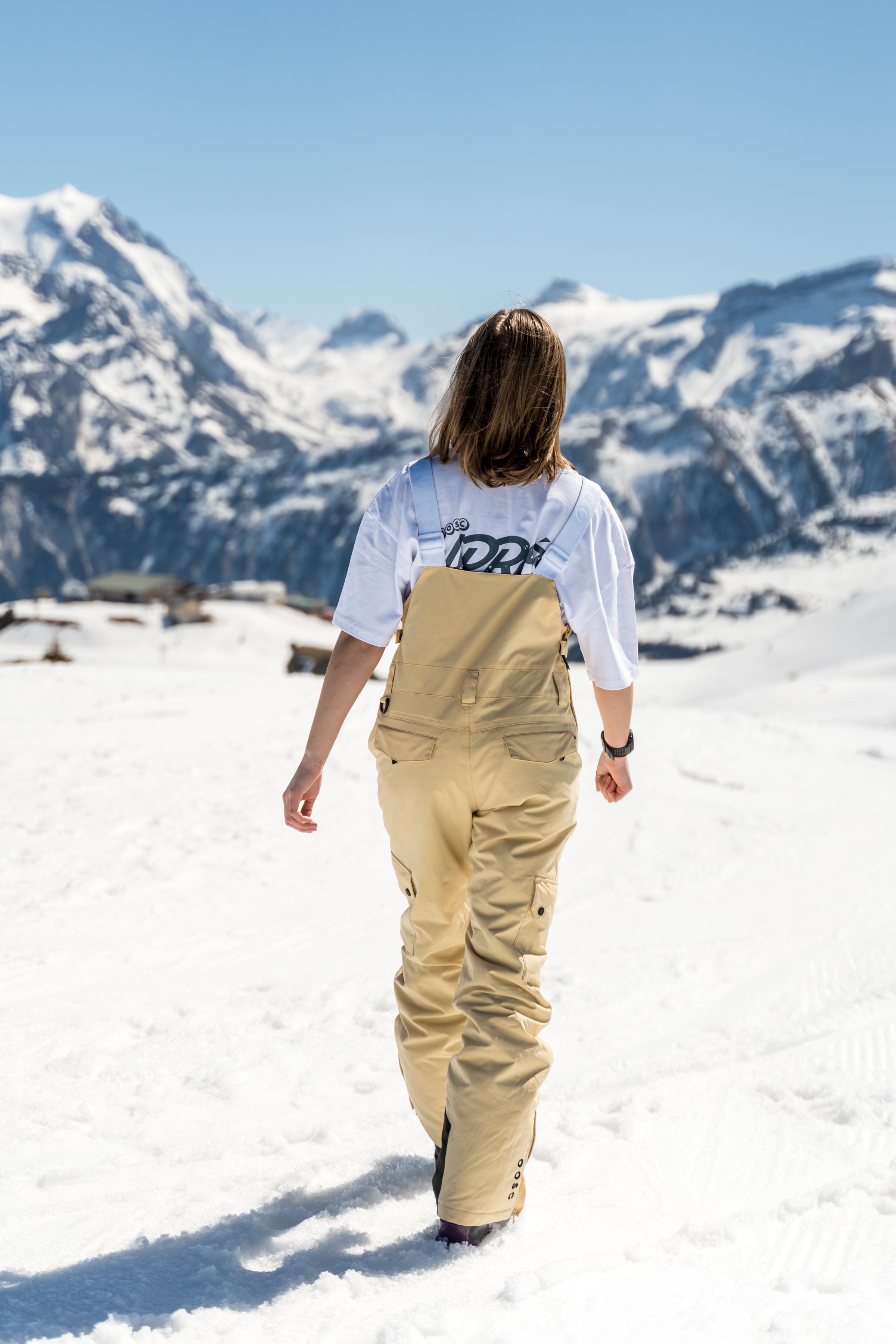 Yeh Girl Bib Pant - Sand