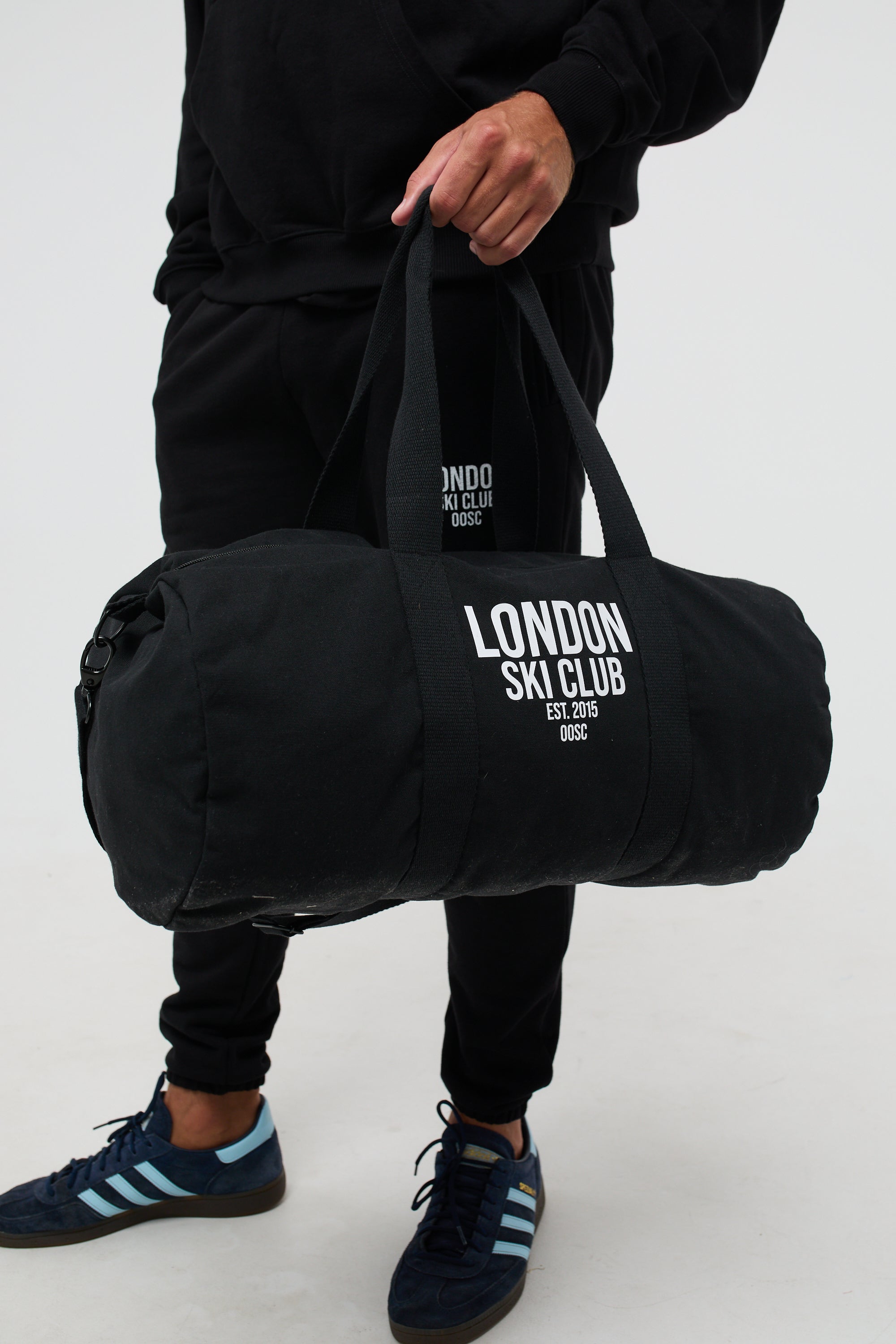 London Ski Club Duffle Bag Black OOSC Clothing EU