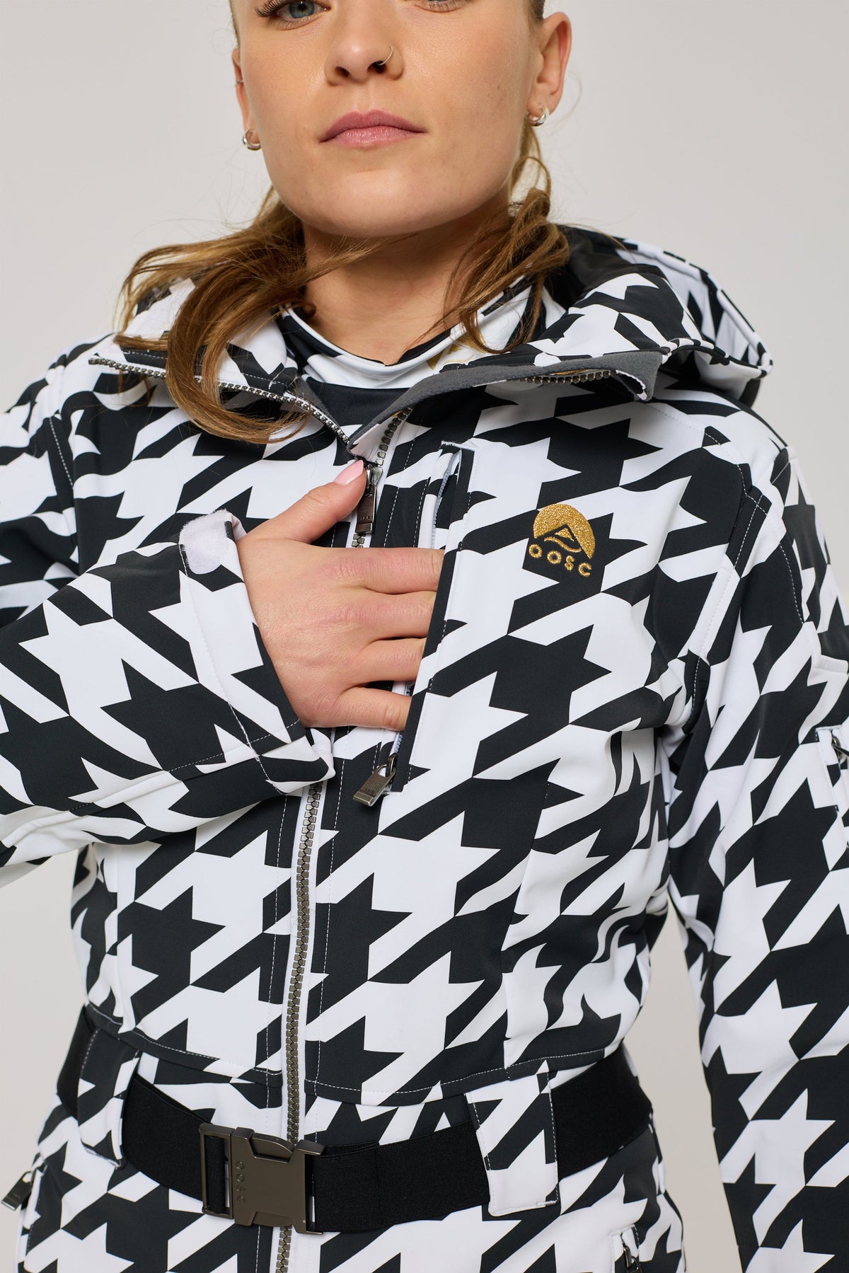 Monochrome Muse Ski Suit