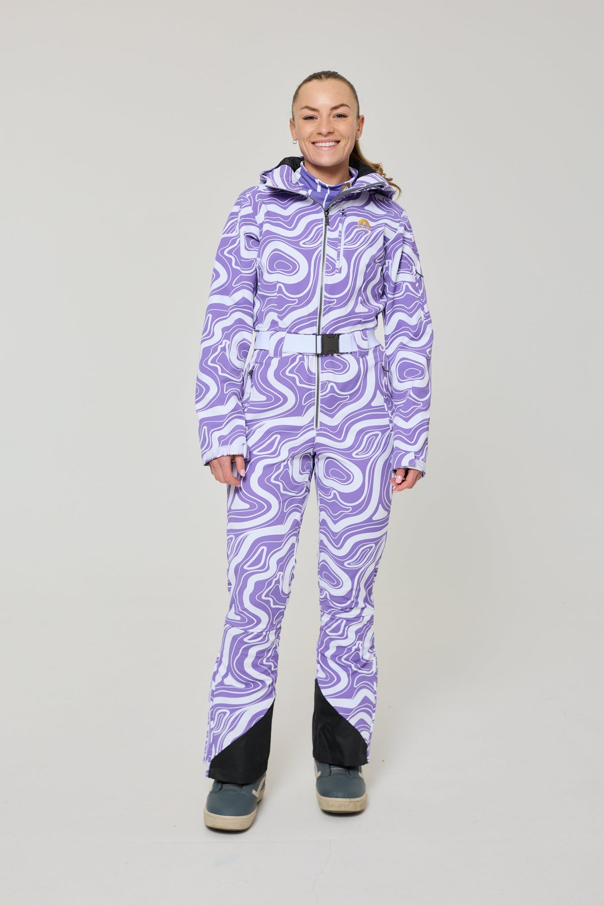 Amethyst Wave Ski Suit