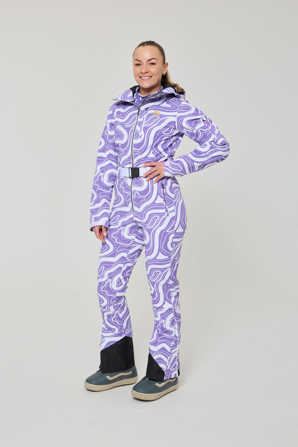 Amethyst Wave Ski Suit