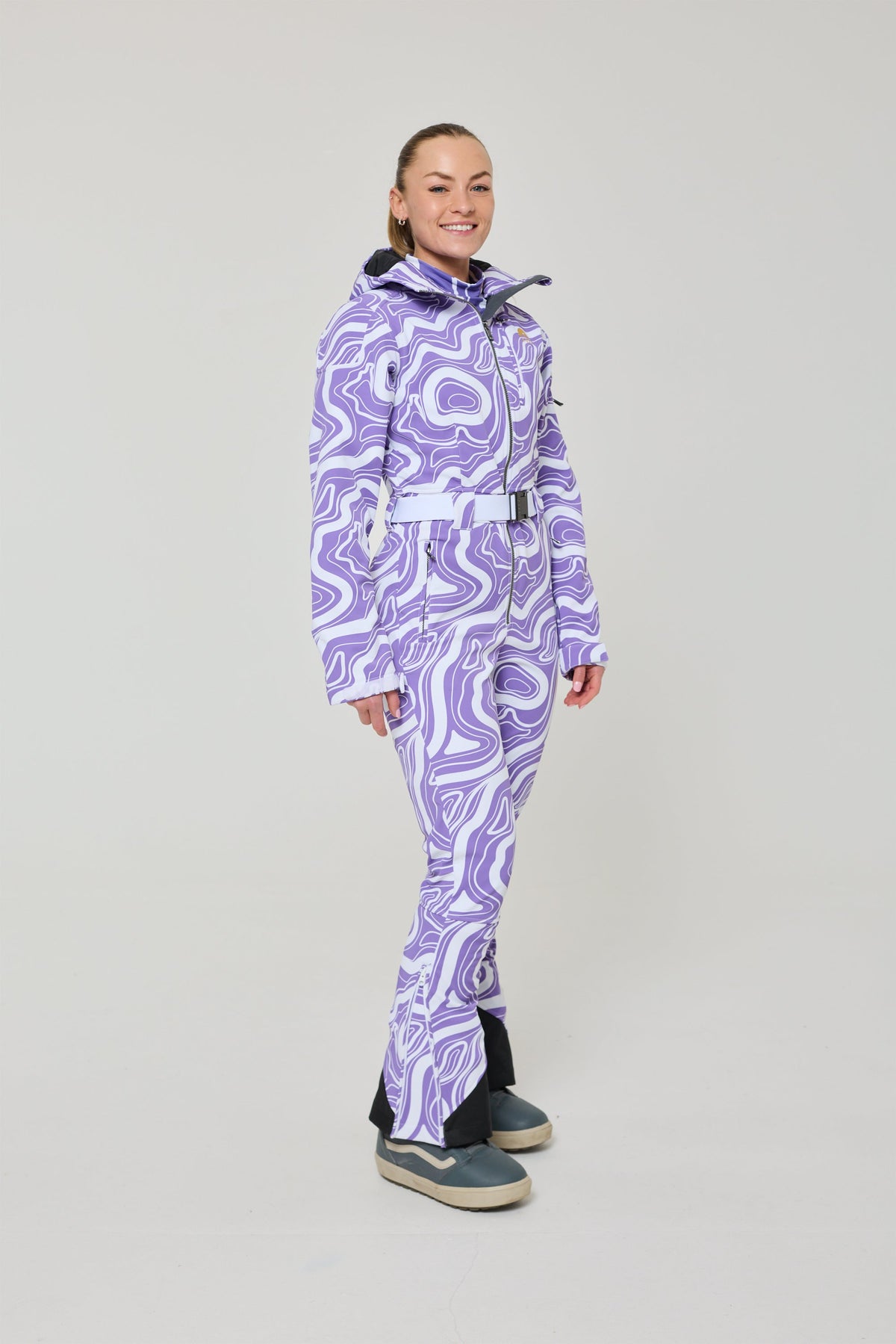 Amethyst Wave Ski Suit