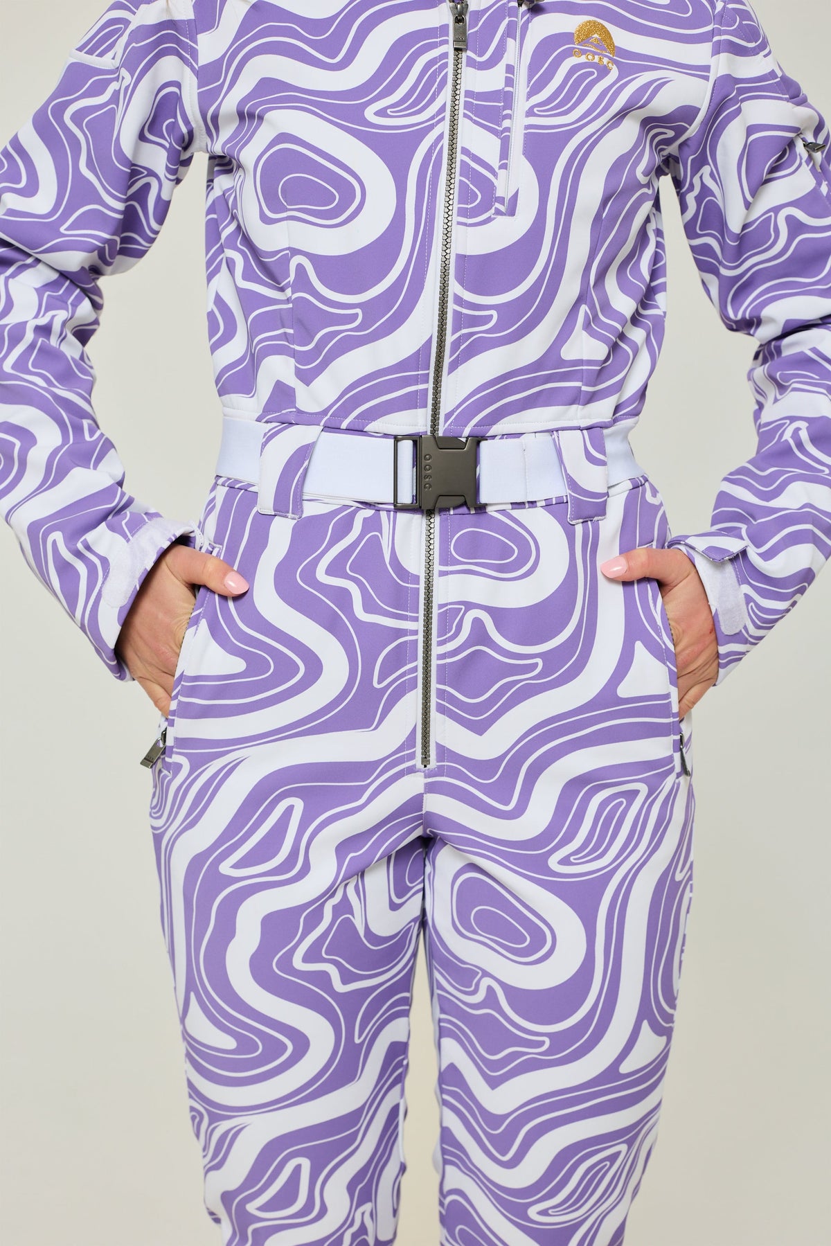 Amethyst Wave Ski Suit