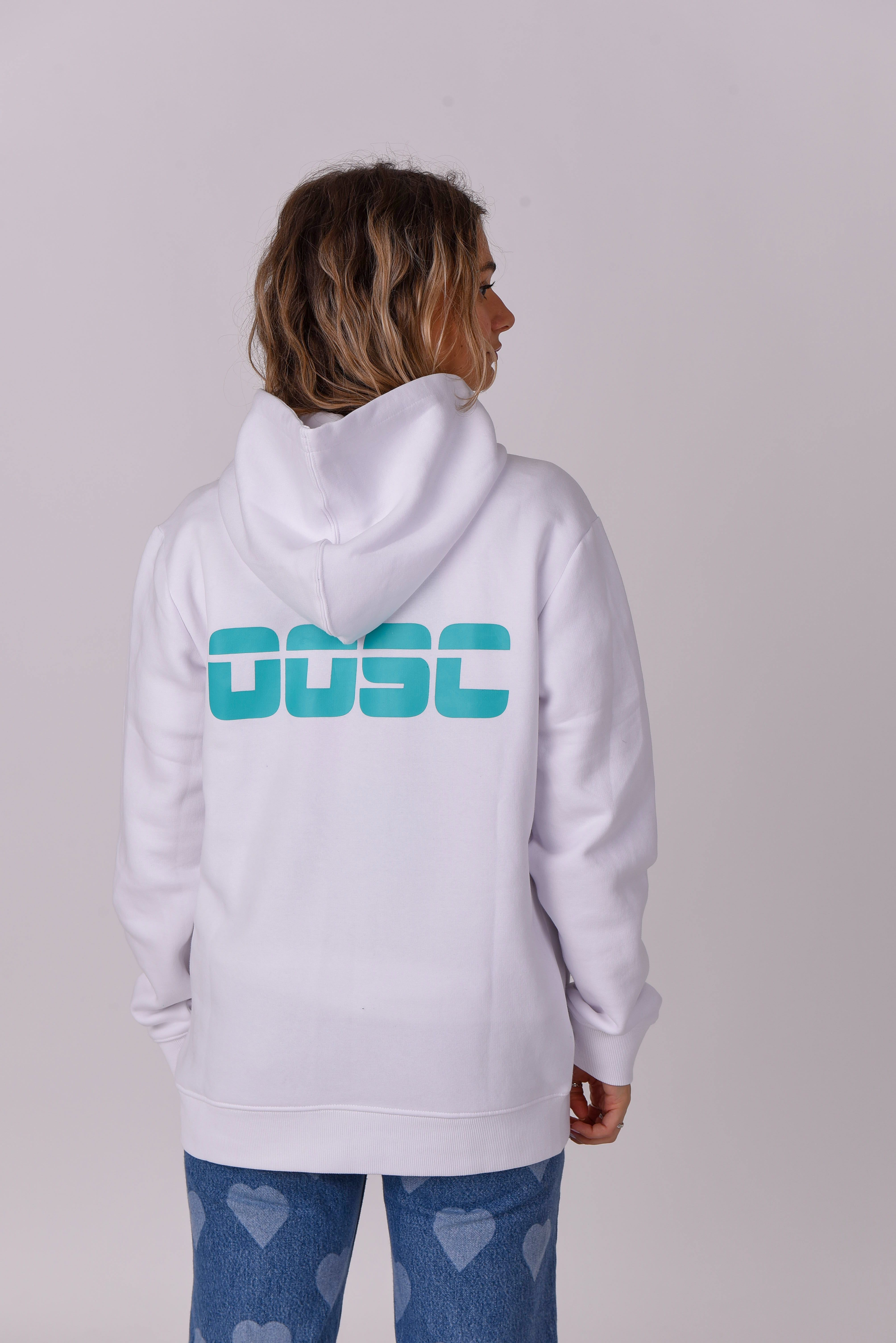 Retro OOSC Hoodie - White