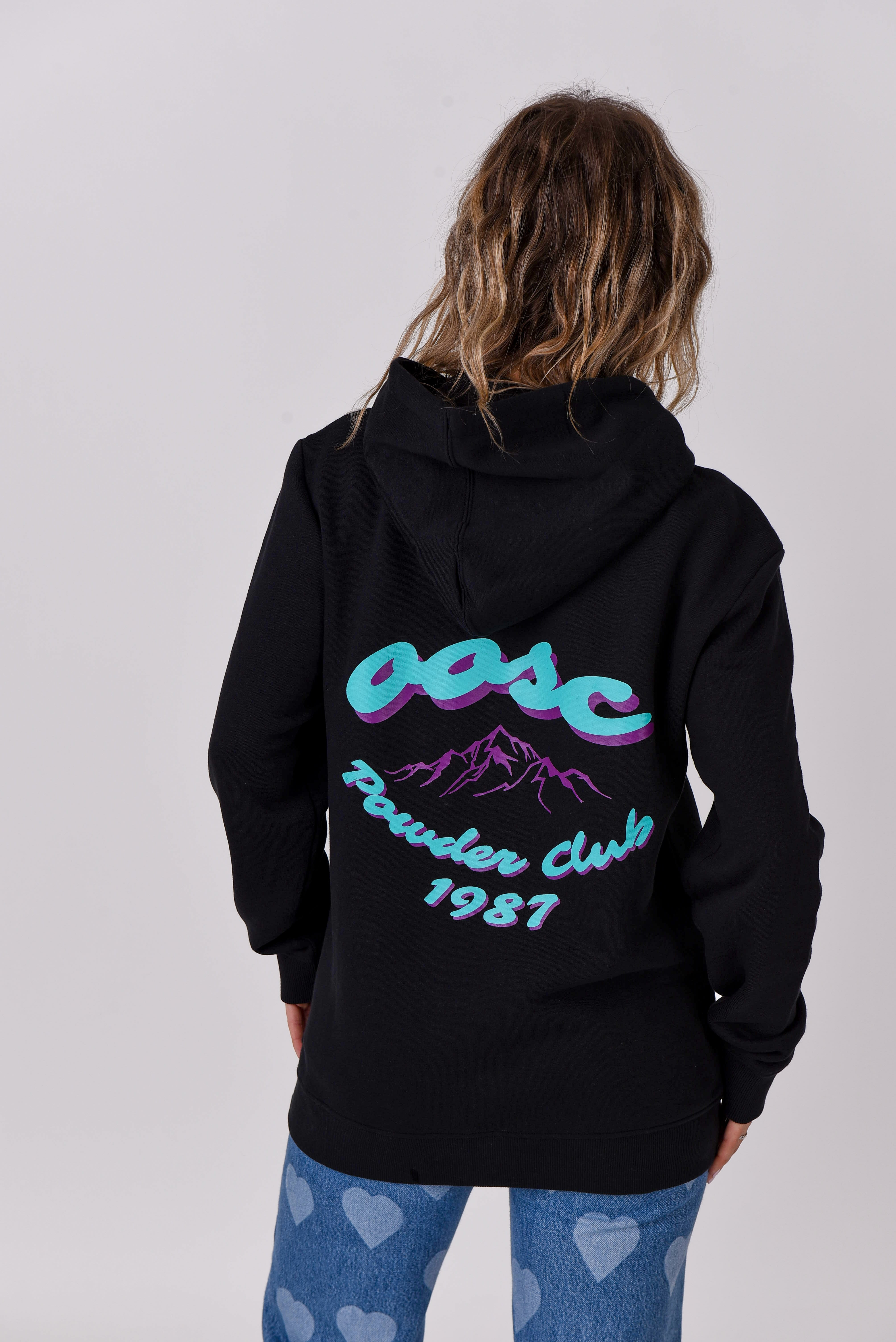 Powder Club Hoodie - Black