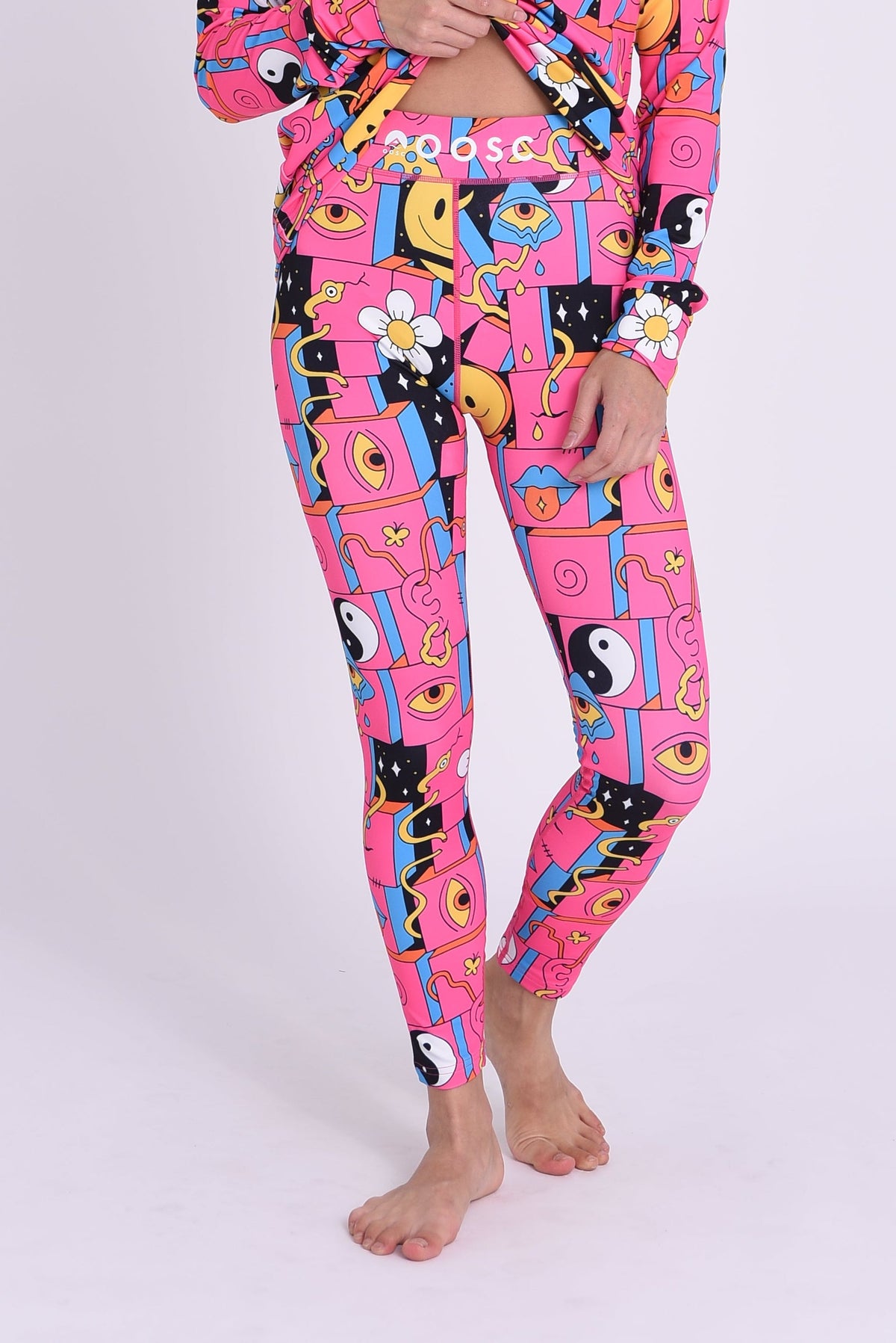 Baselayer Leggings - Trippy Hippy Women's