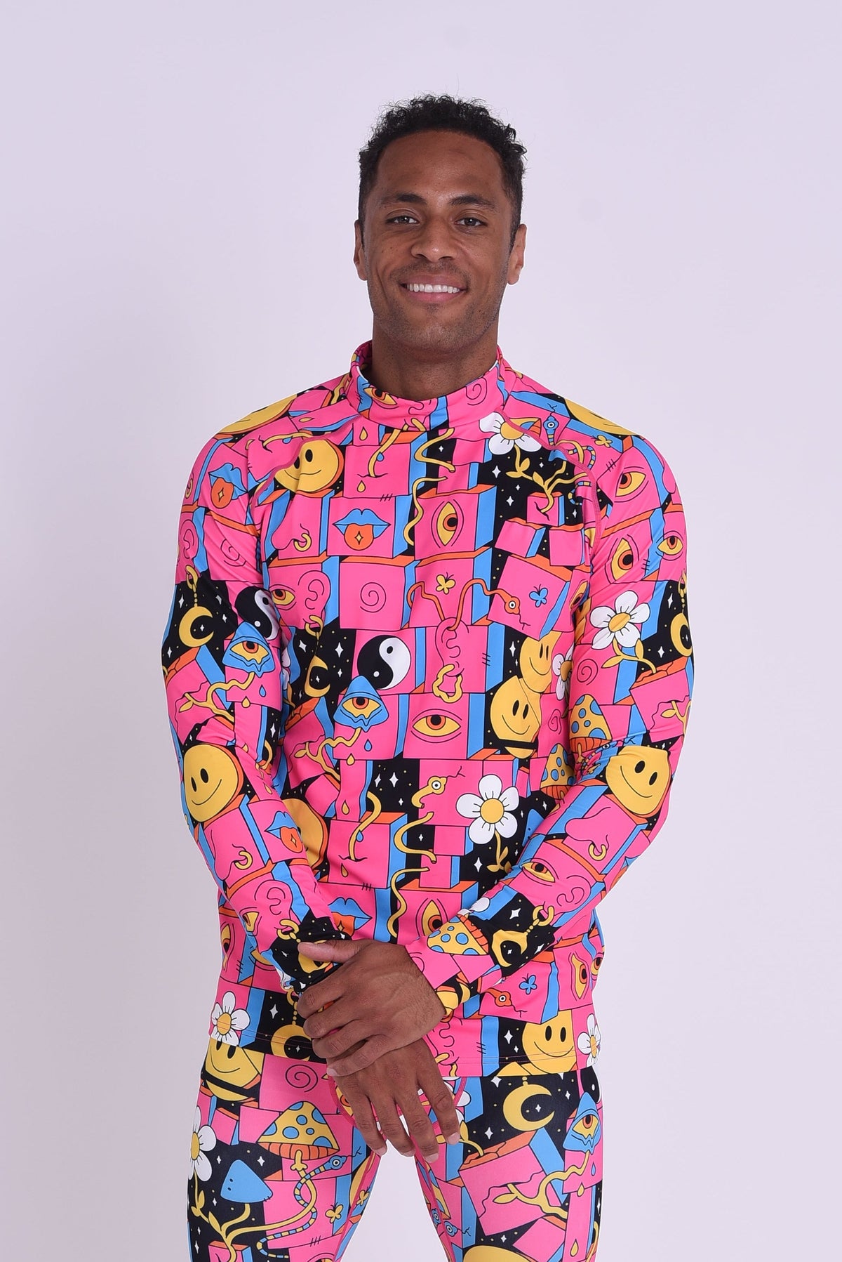 Trippy Hippy Men's Baselayer Top