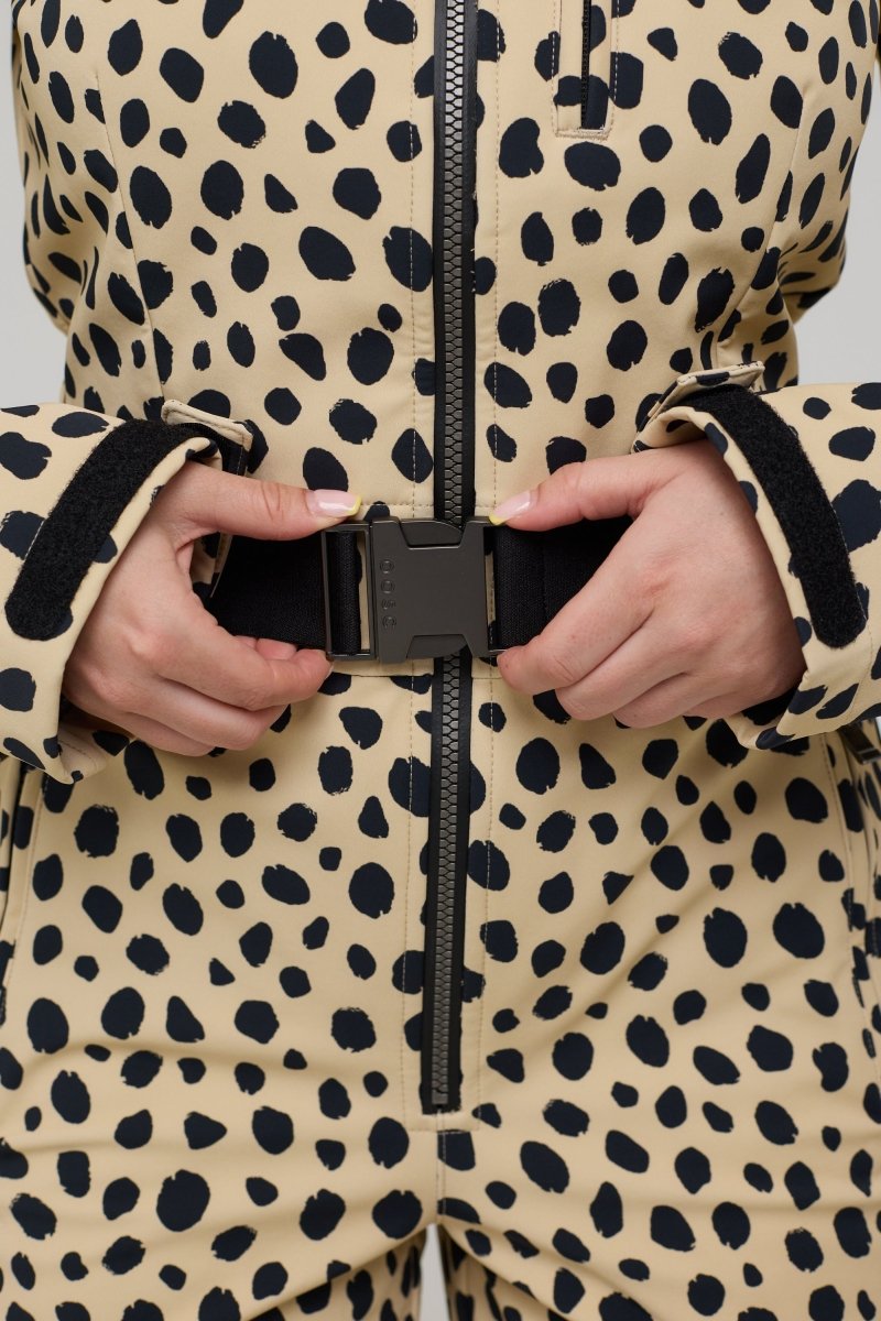 Chic Ski Suit - Cheetah - OOSC Clothing