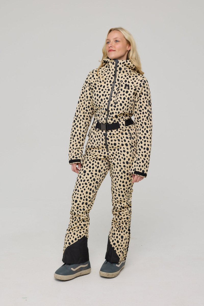 Chic Ski Suit - Cheetah - OOSC Clothing