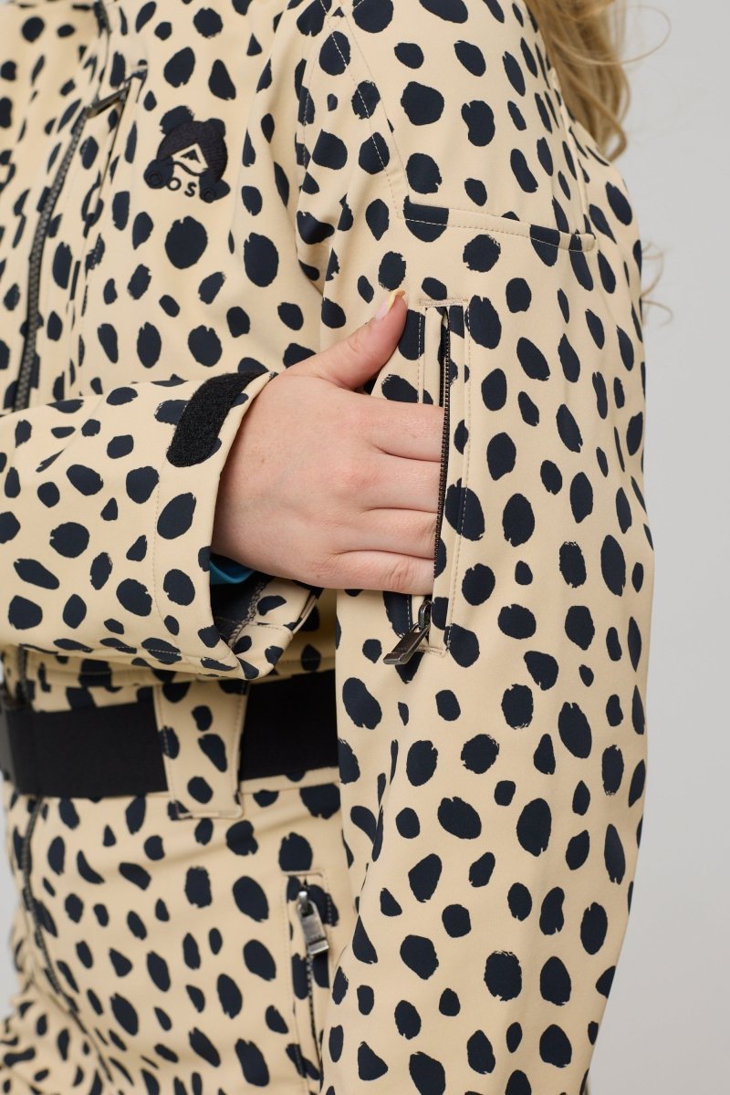 Chic Ski Suit - Cheetah - OOSC Clothing