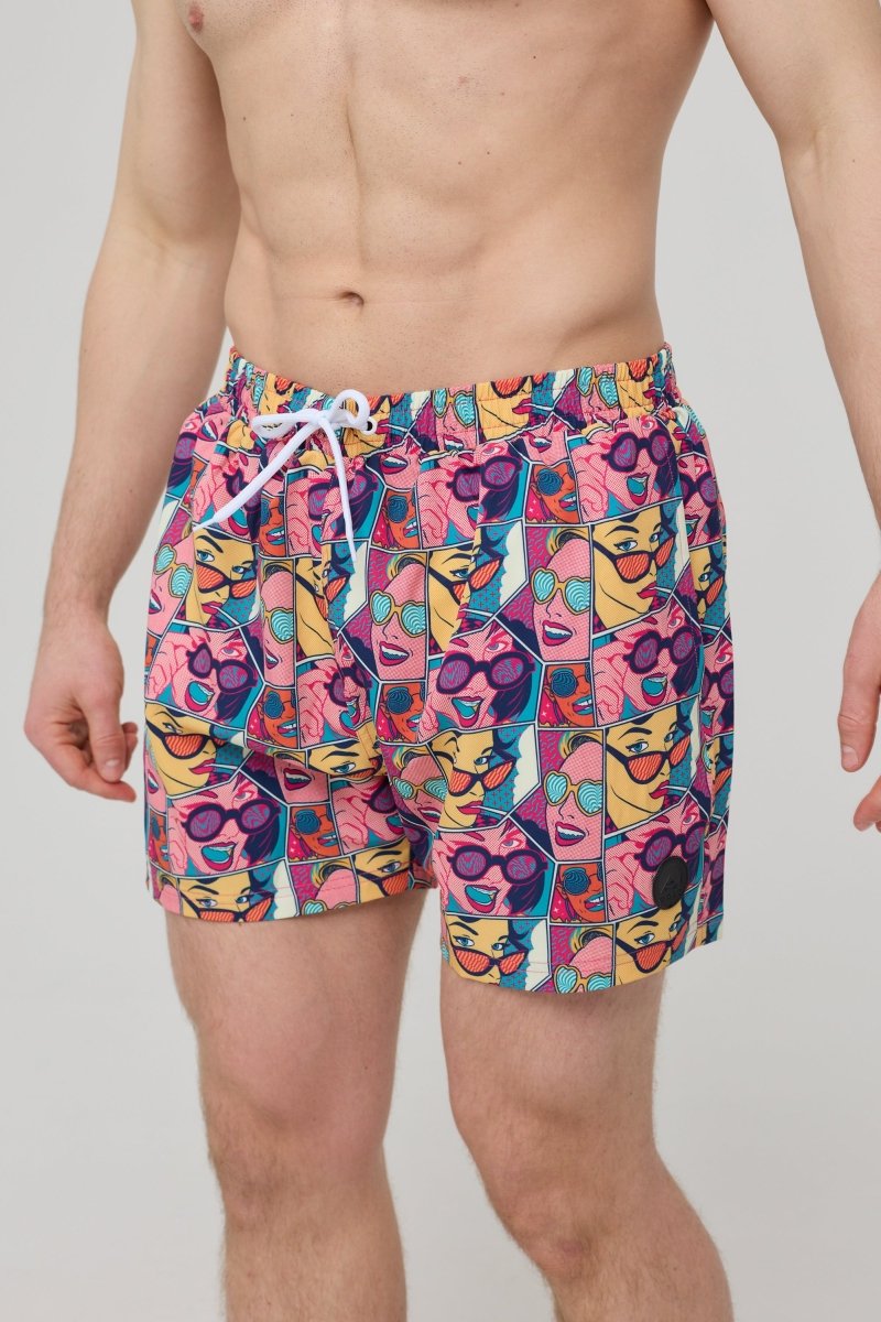 Comic Book Candy Men's Swim Shorts