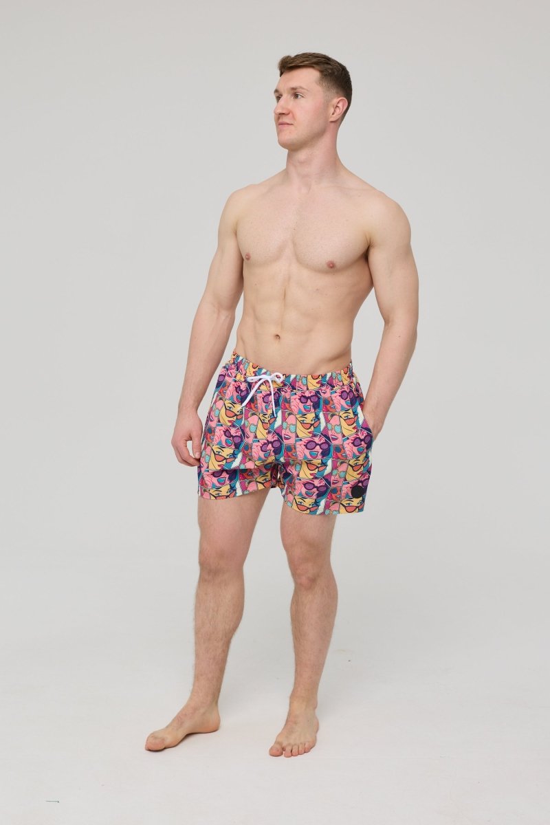 Comic Book Candy Men's Swim Shorts