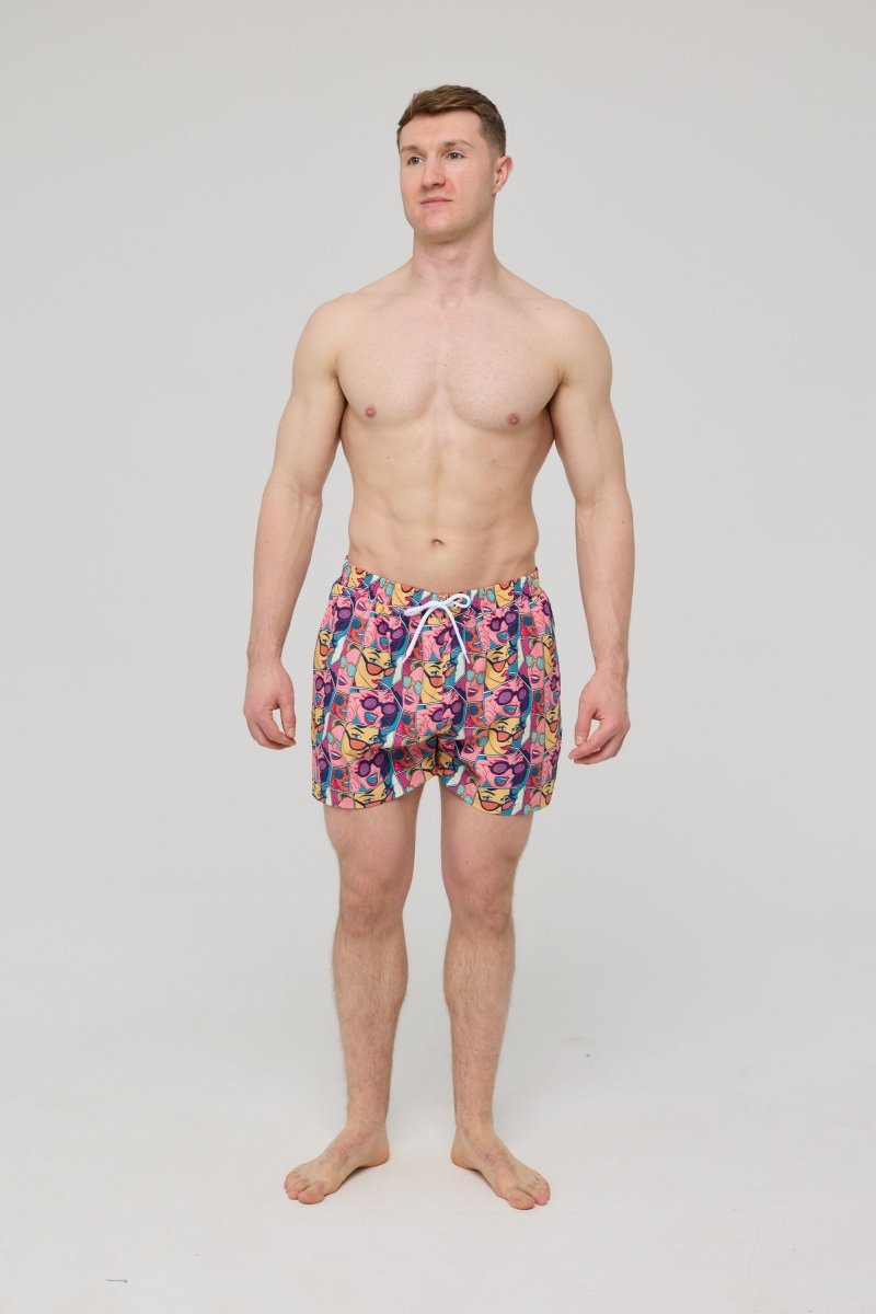 Comic Book Candy Men's Swim Shorts