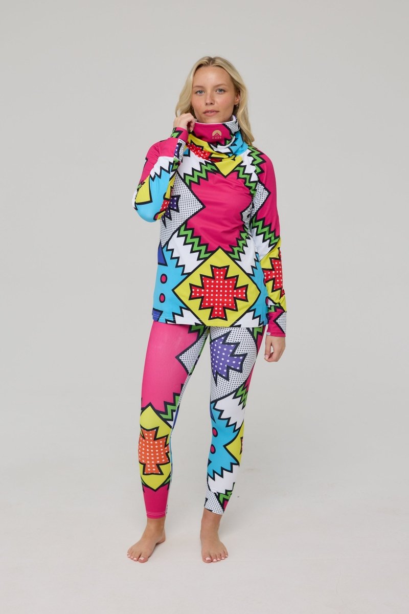 Day Tripper Womens Baselayer Legging - OOSC Clothing