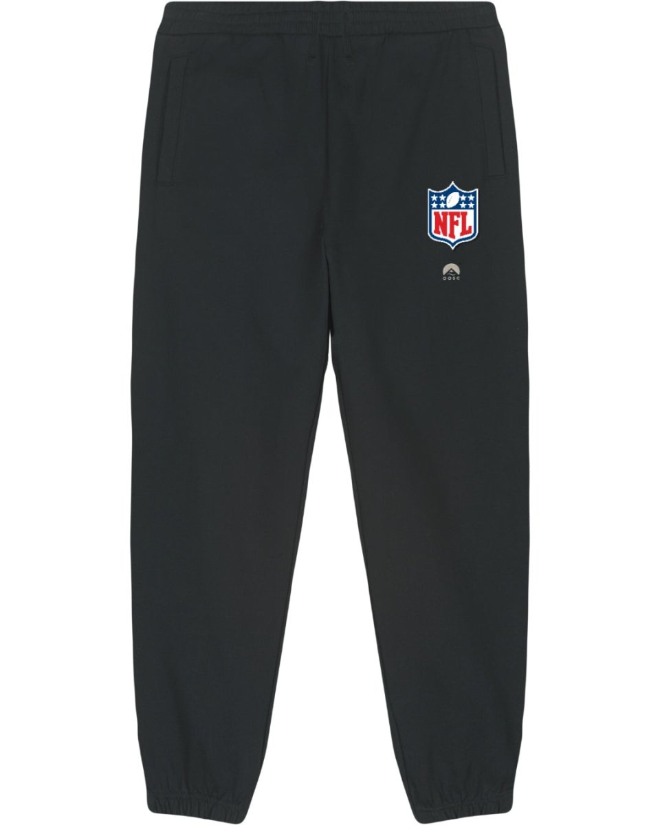 NFL Heavyweight Oversize Shield Sweat Pants - Black - OOSC Clothing