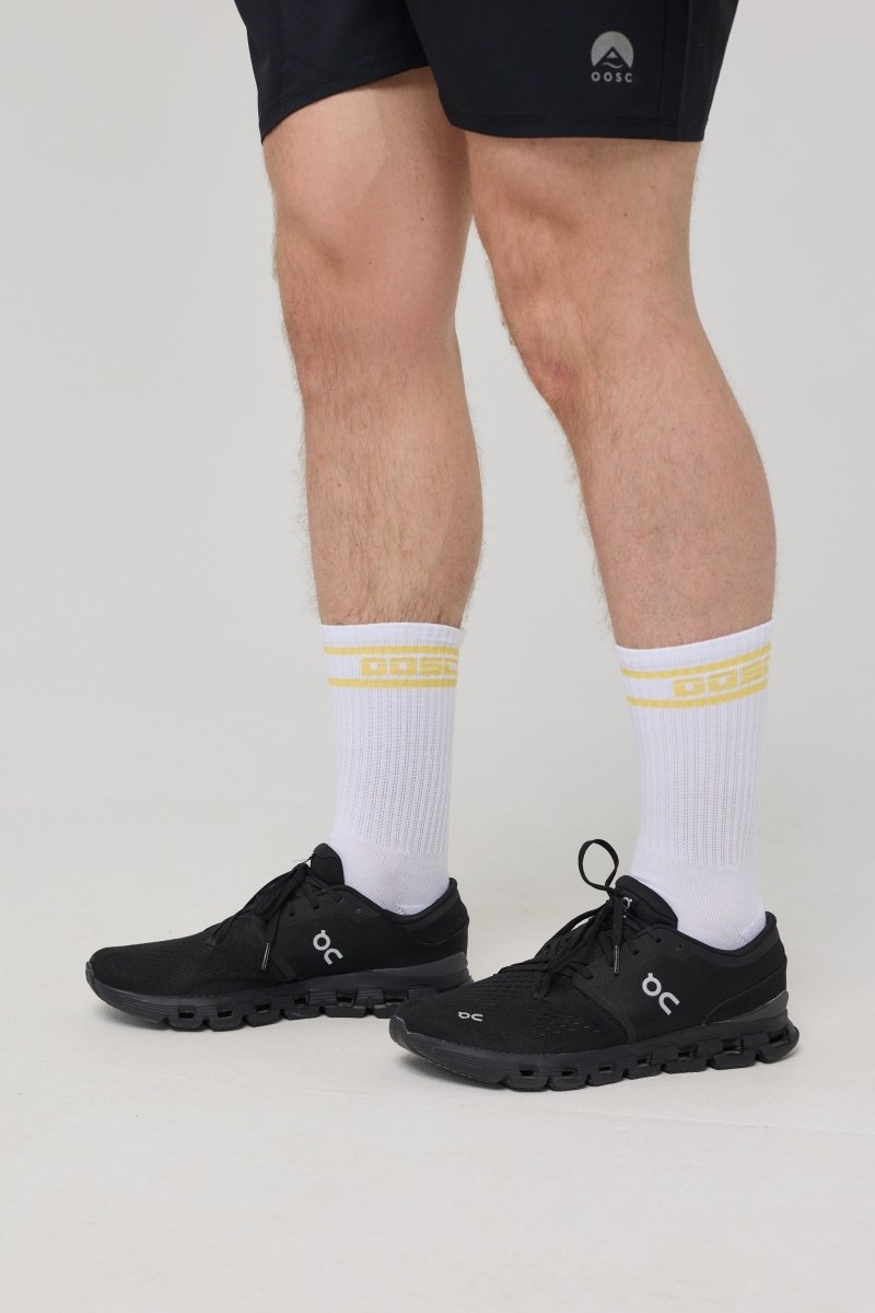 OOSC CREW SOCK - Yellow - OOSC Clothing