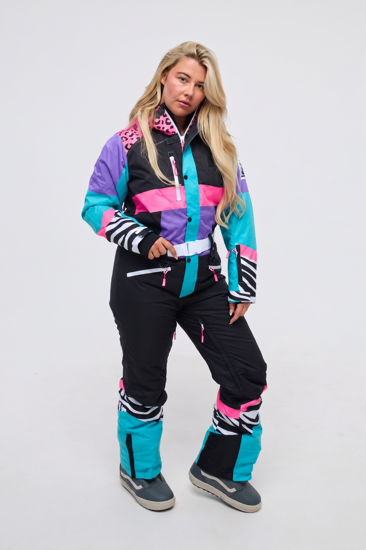 Hotel California Pink Shaped Women's Ski Suit
