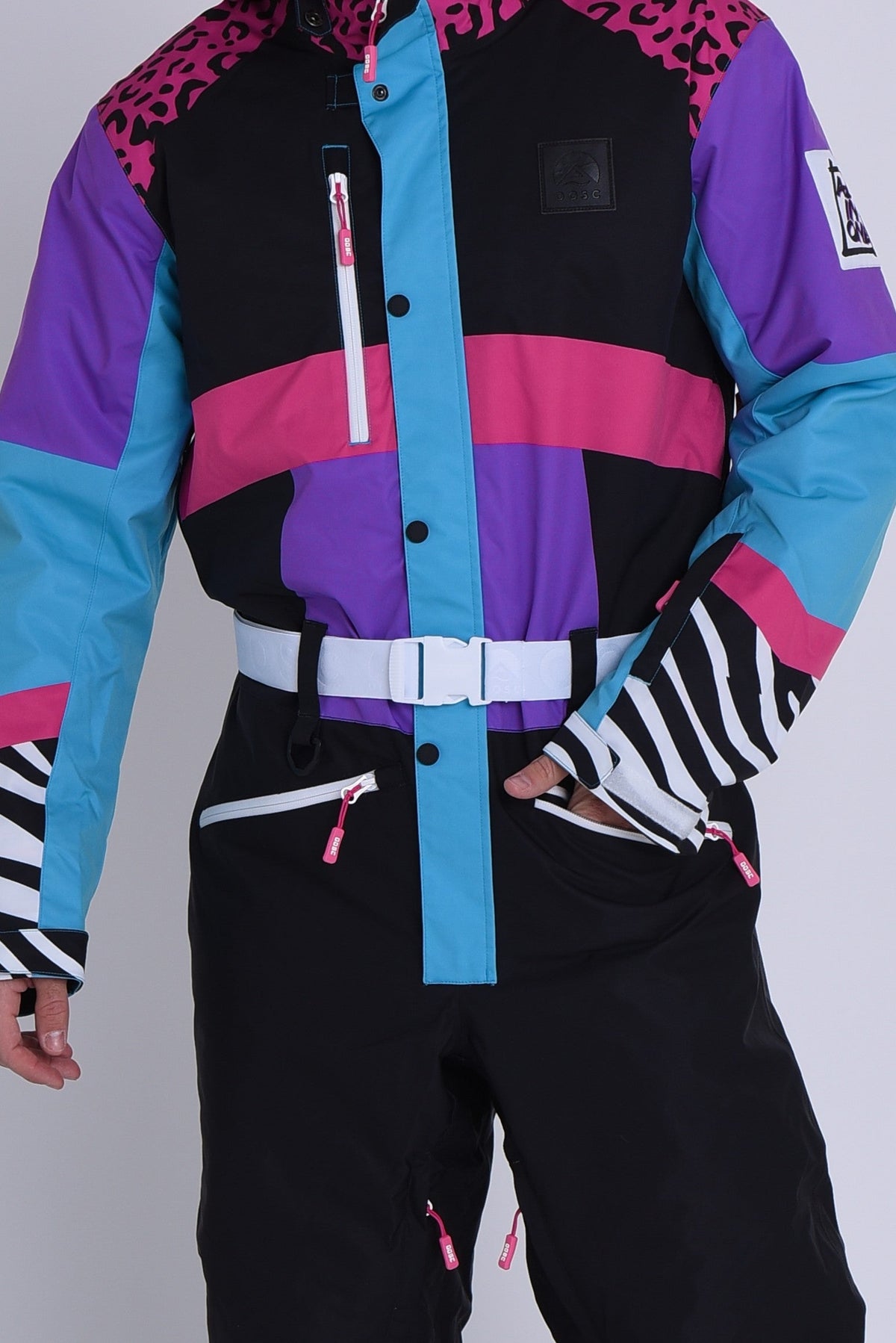 Hotel California Pink Ski Suit - Men's