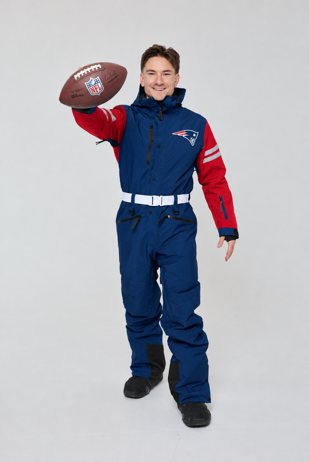 New England Patriots Men's Ski Suit