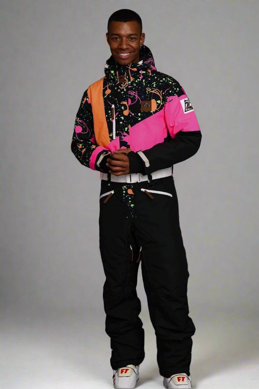 Mens Neon Ski Jumpsuit Dope Legacy 23 Ski Jacket Men Faded Neon
