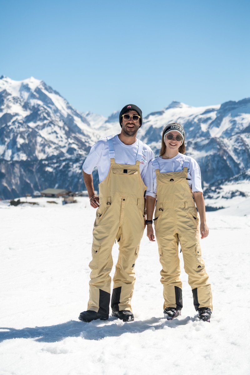 Yeh Girl Bib Pant - Sand - OOSC Clothing