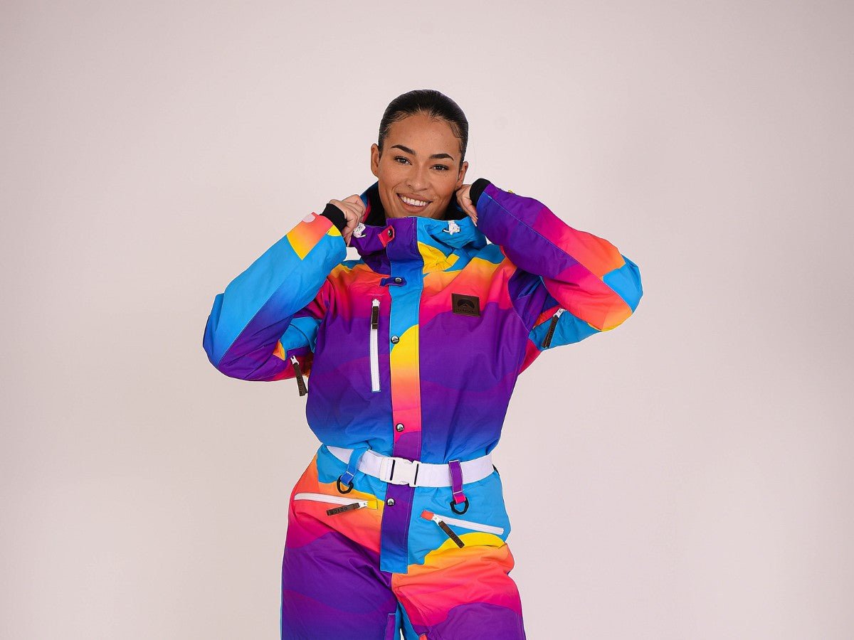 Curved Women's Ski Suits - OOSC Clothing