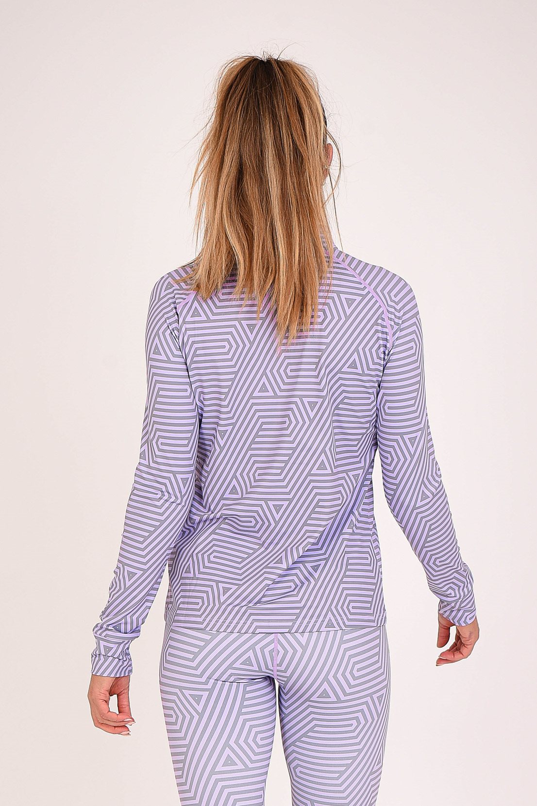 Fall Line Haut de base violet et gris pour femme