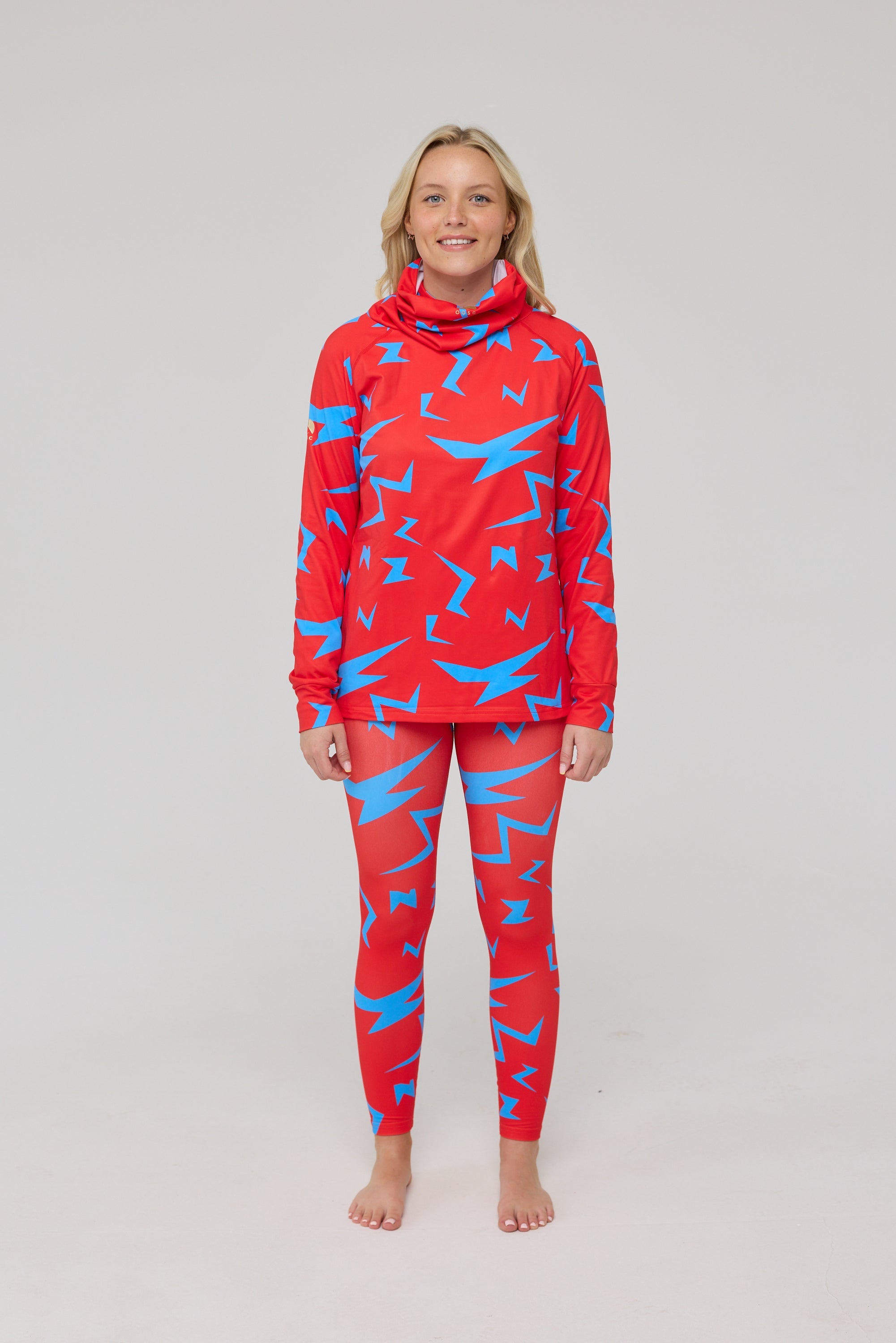 High Neck Baselayer Top Starman -  Women's