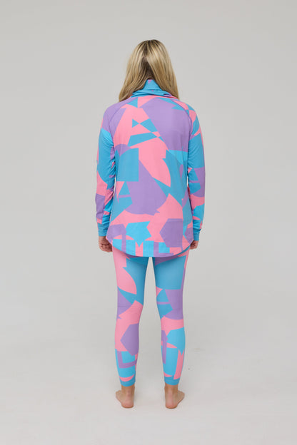 High Neck Baselayer Top Del Mar