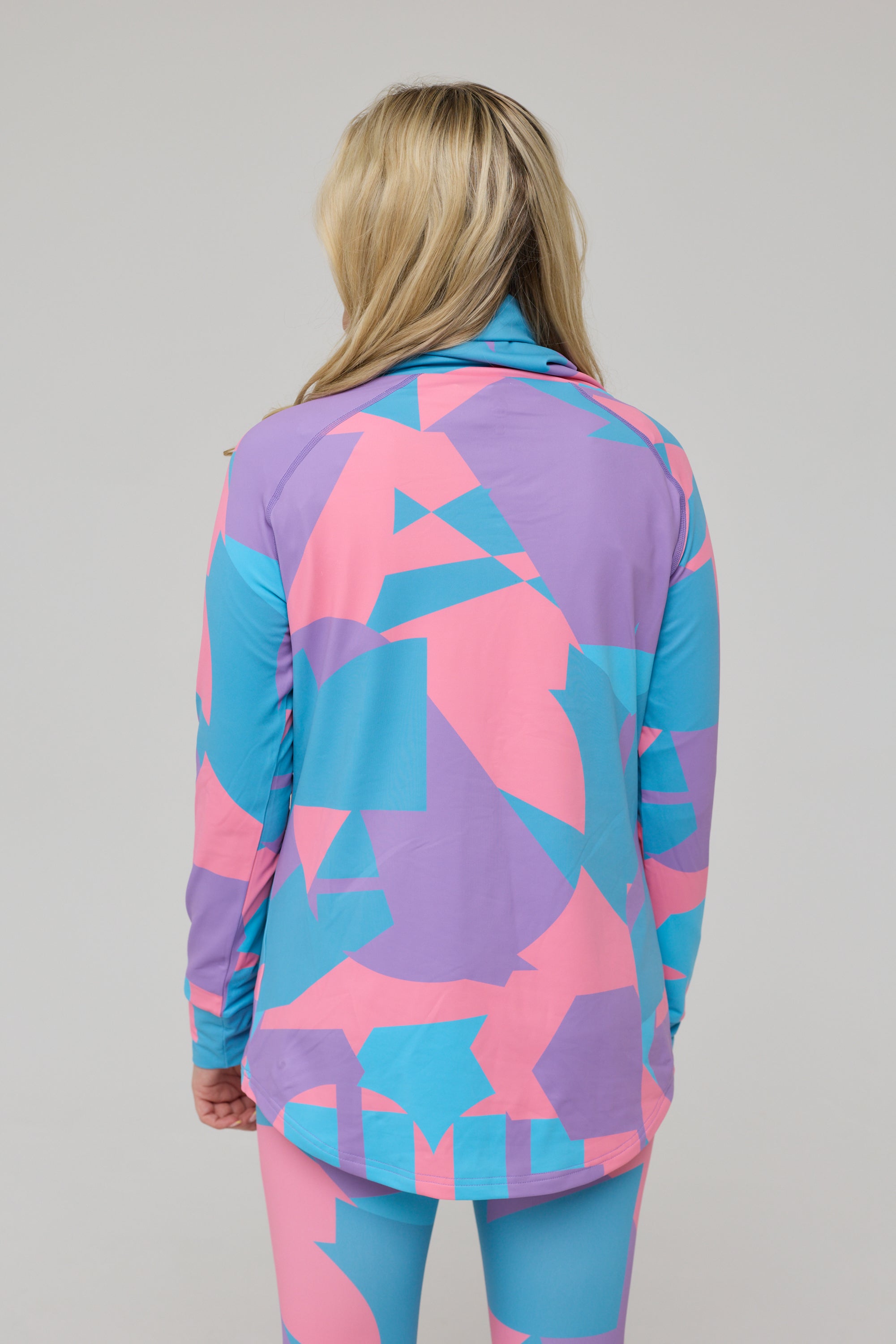 High Neck Baselayer Top Del Mar