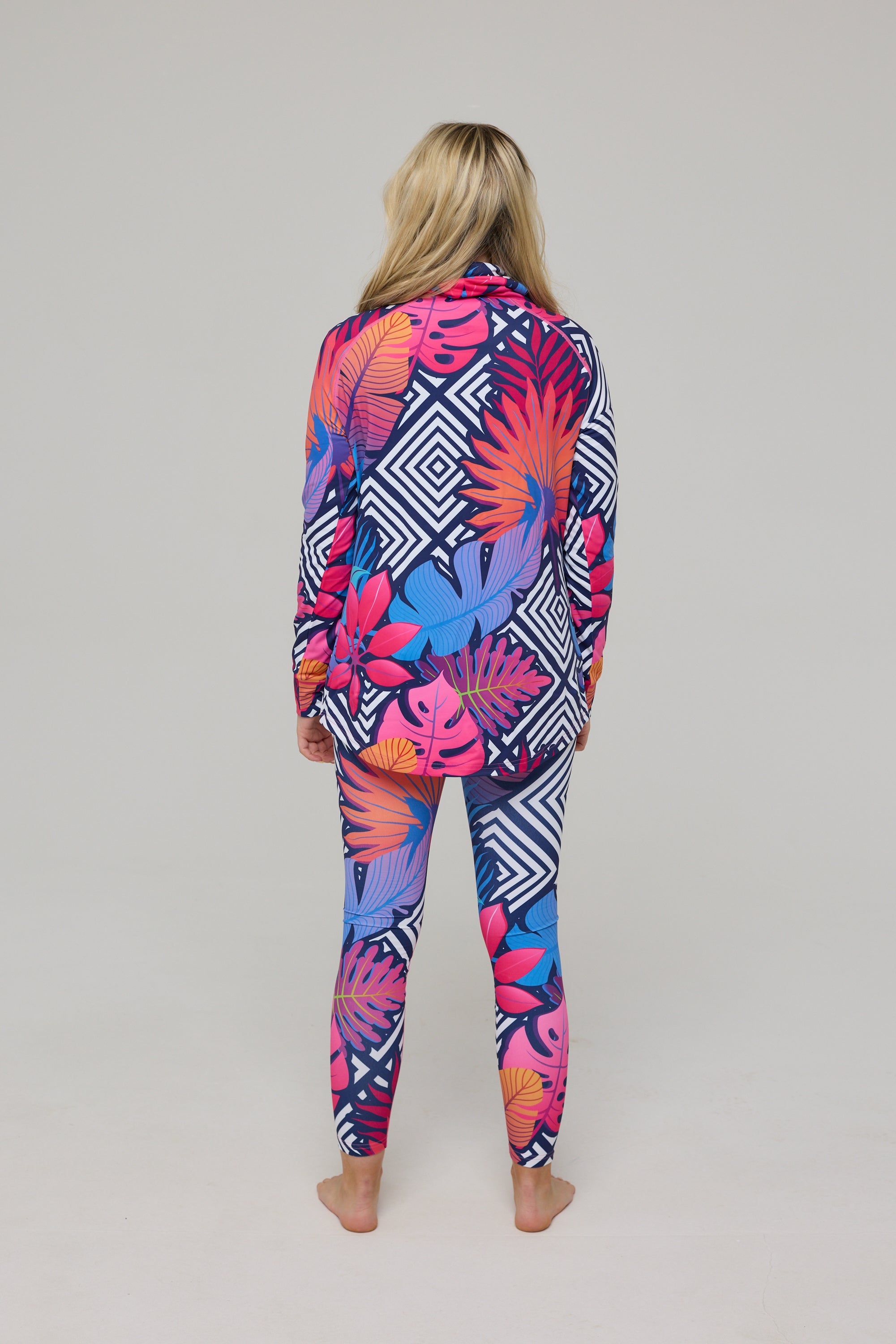 High Neck Baselayer Top Big Poppa -  Women's