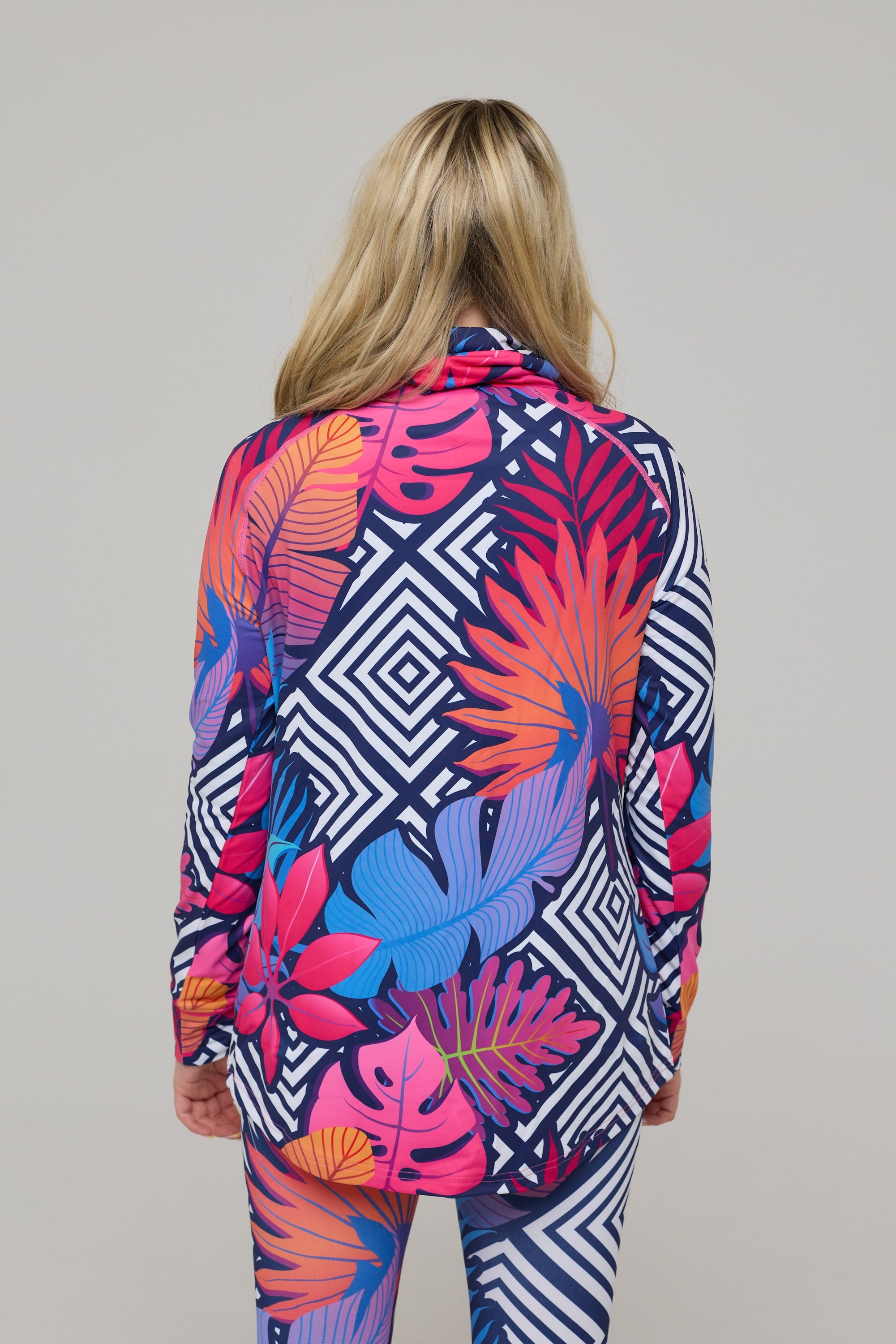 High Neck Baselayer Top Big Poppa -  Women's