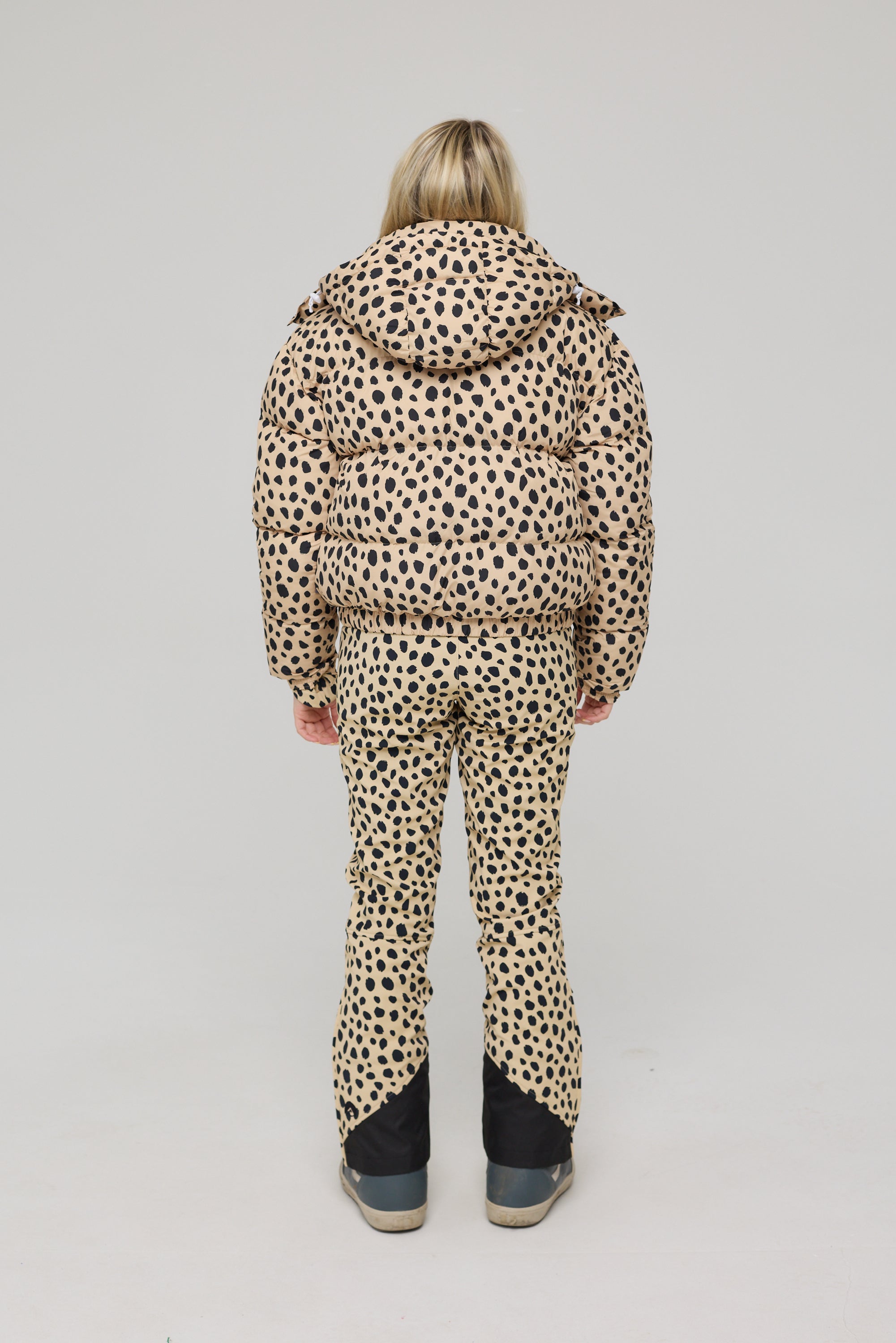 Chic Puffer Jacket - Cheetah
