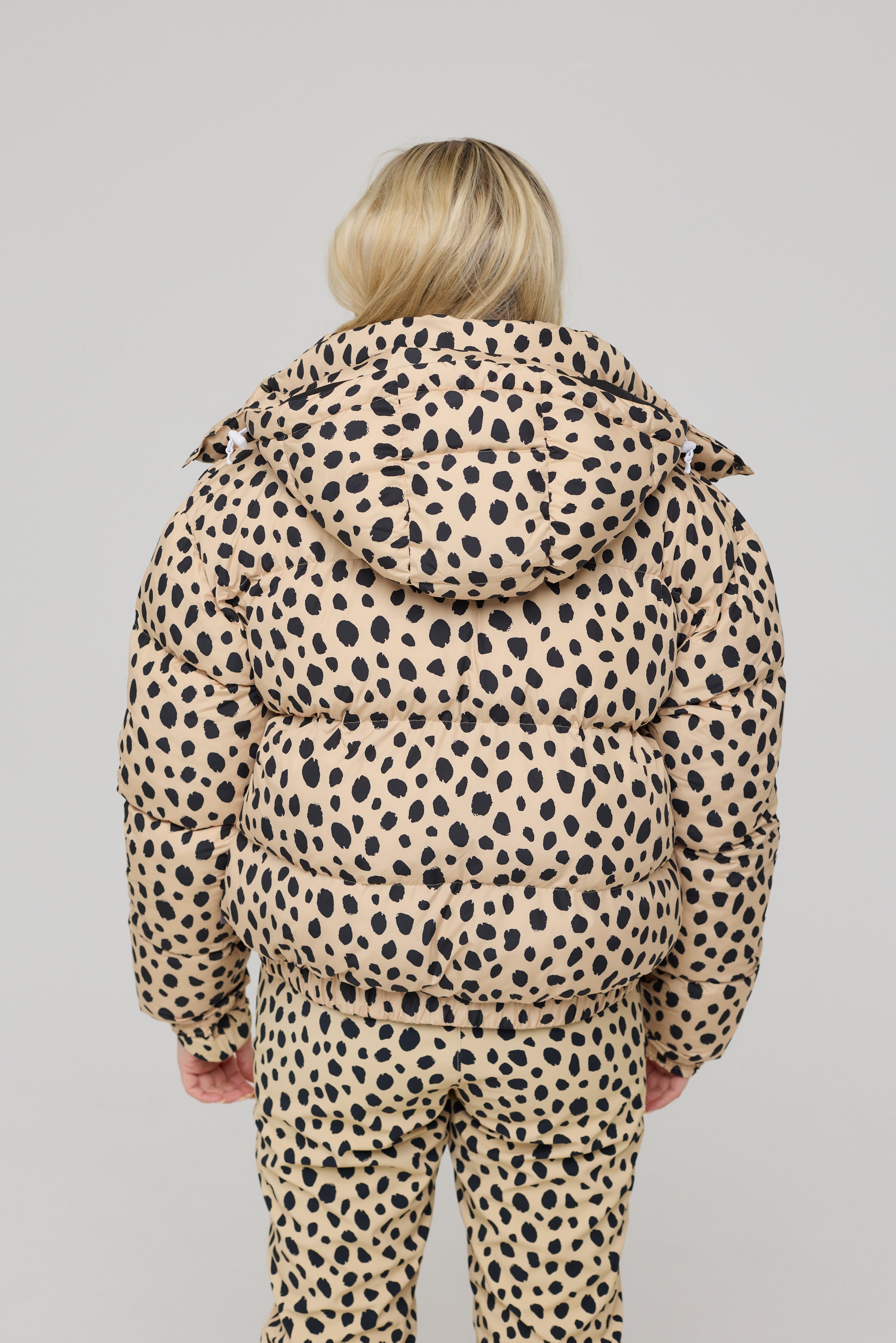 Chic Puffer Jacket - Cheetah