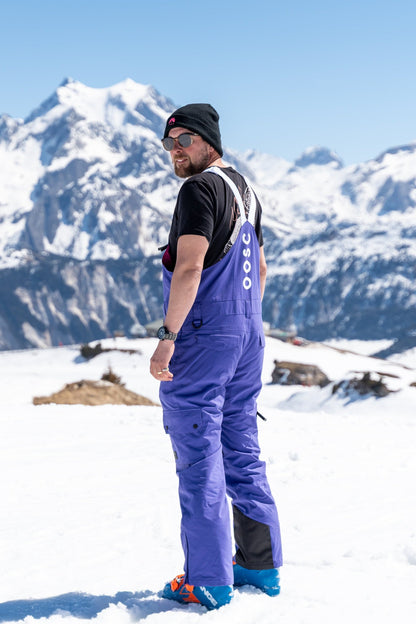 Yeh Man Bib Pant - Purple