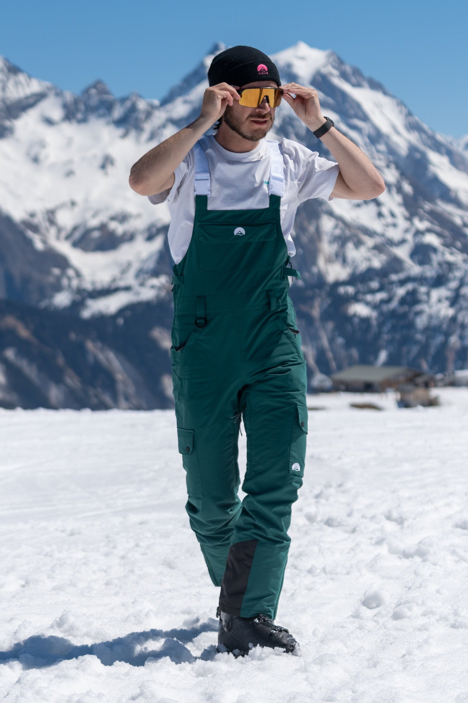 Yeh Man Bib Pant - Forest Green