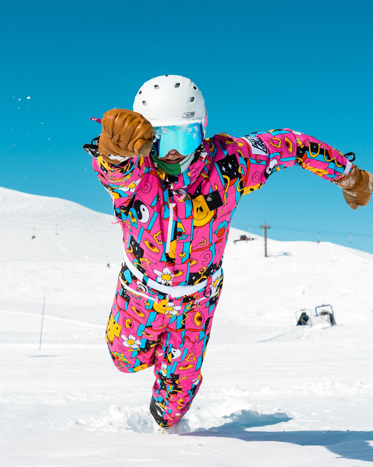 Trippy Hippy Ski Suit - Men's