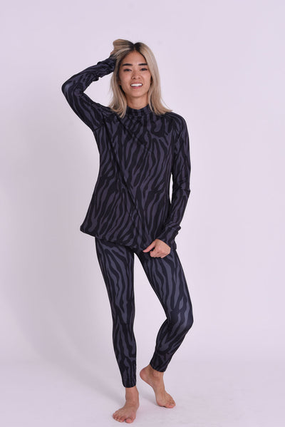 Baselayer Top - Noir Eclipse Women's