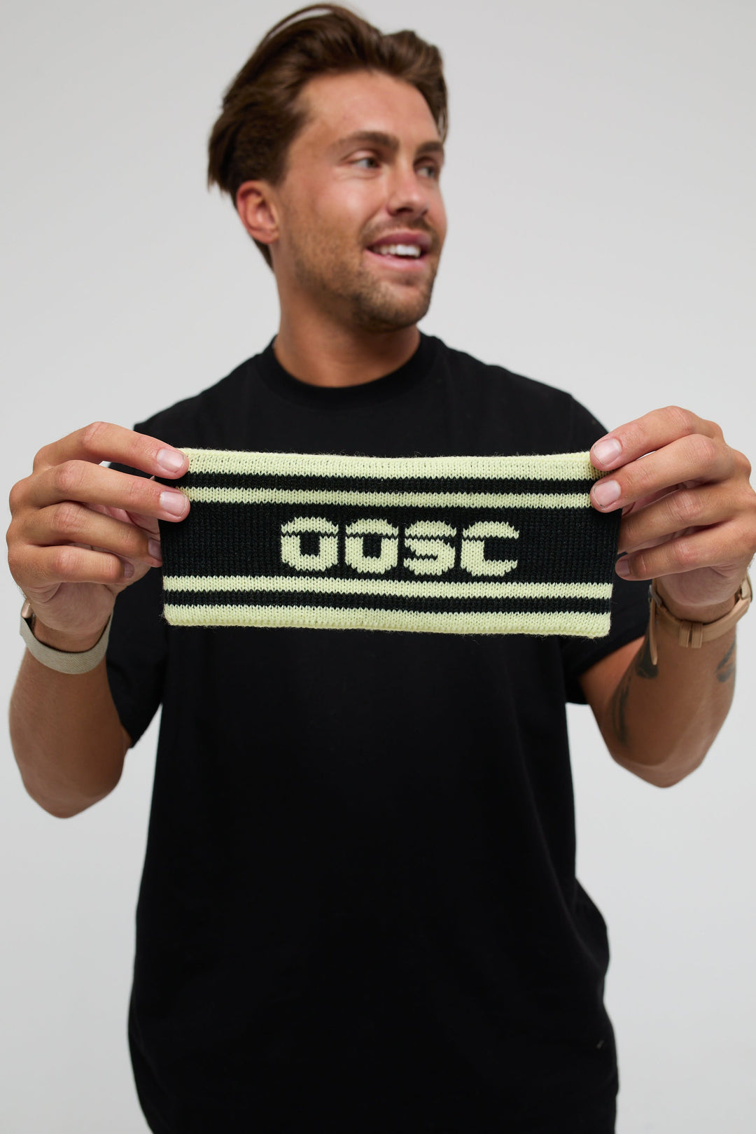 OOSC Après Headband - Yellow and Black