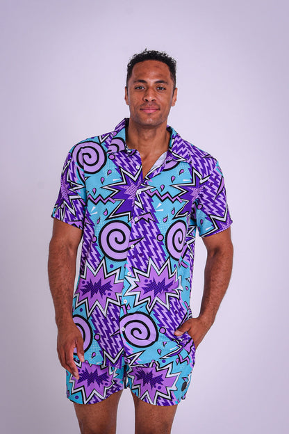 Chemise à manches courtes Fresh Prince pour hommes