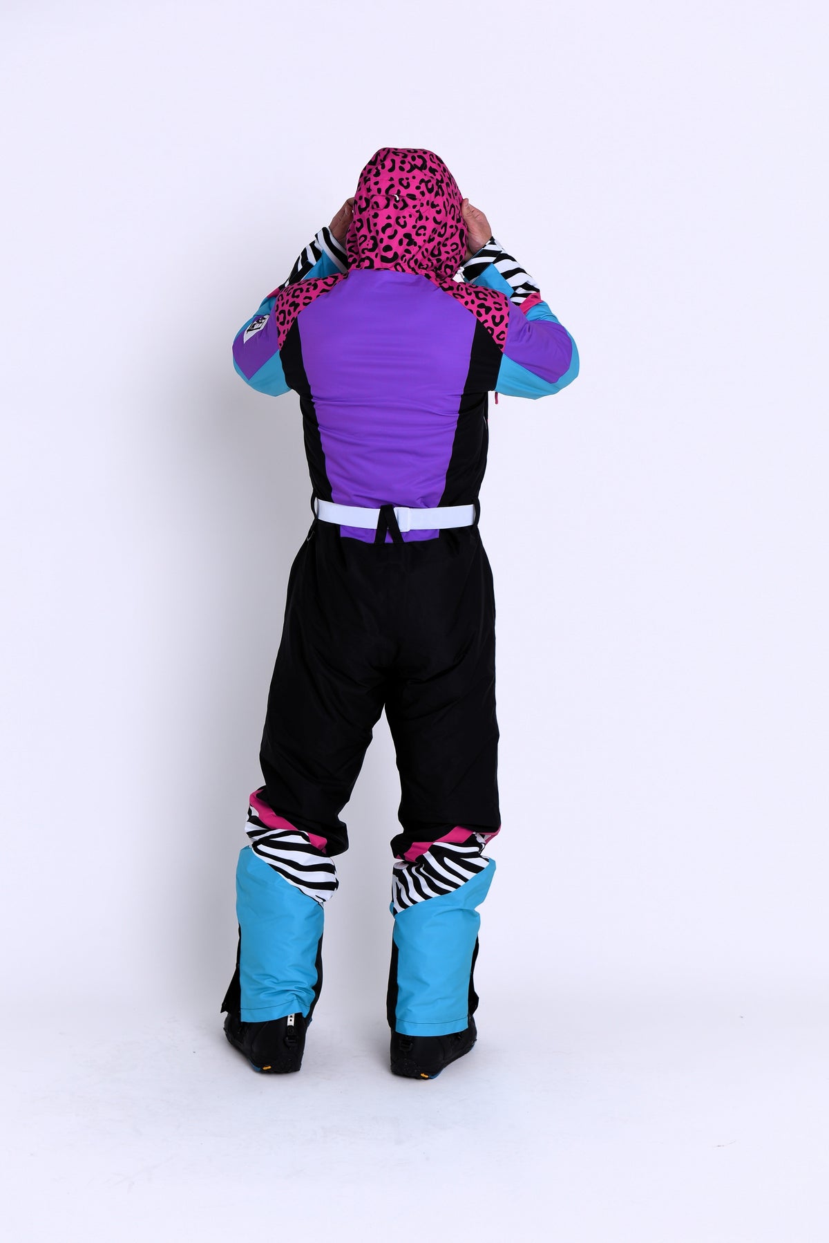 Hotel California Pink Ski Suit - Men's