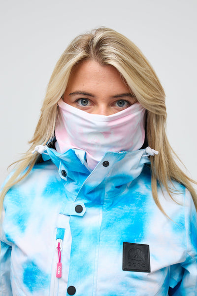 OOSC Neckwarmer - Pink Tie Dye