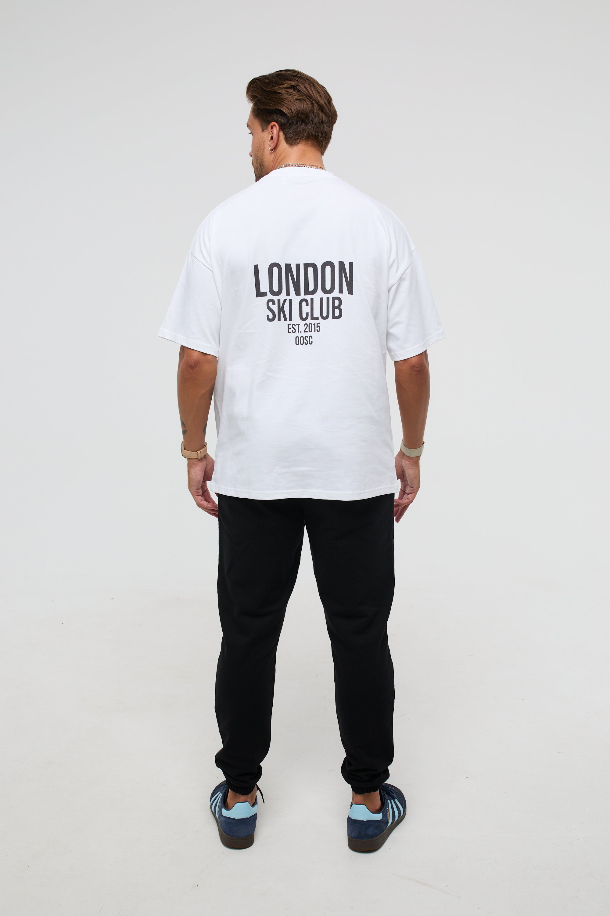 London Ski Club Oversize T-Shirt - White