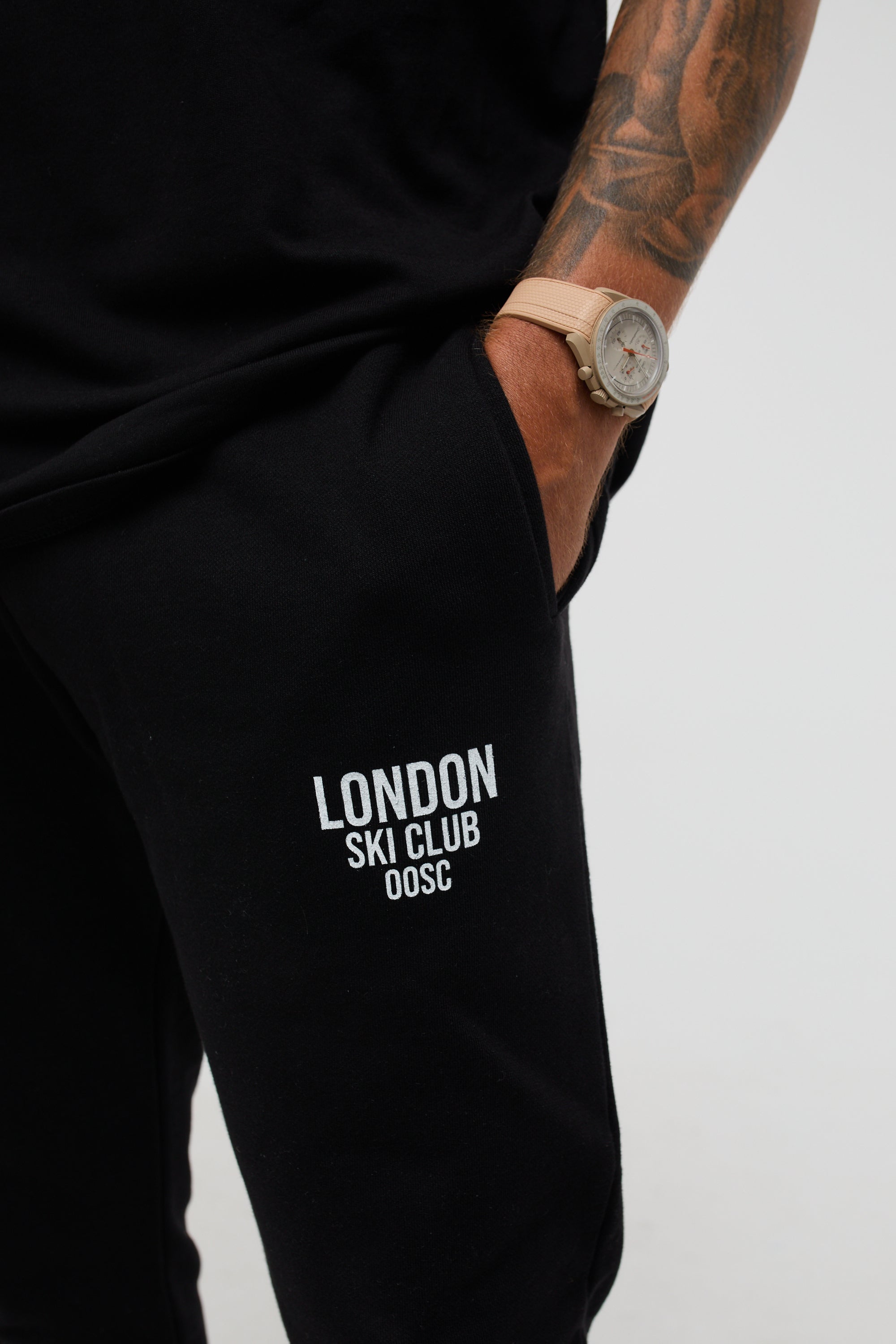 London Ski Club Sweatpants - Black