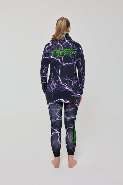 Thunderstruck Women's High Neck Baselayer Top