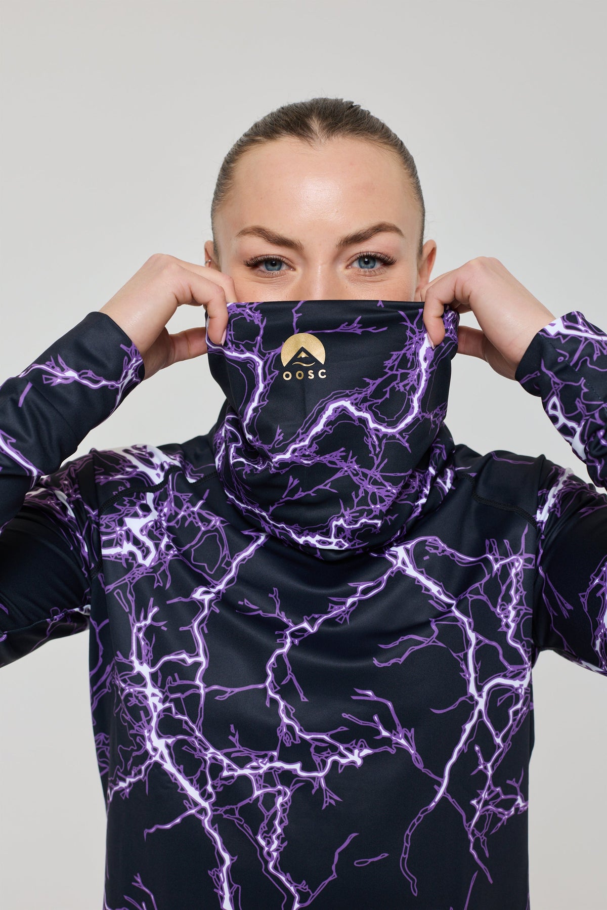 Thunderstruck Women's High Neck Baselayer Top