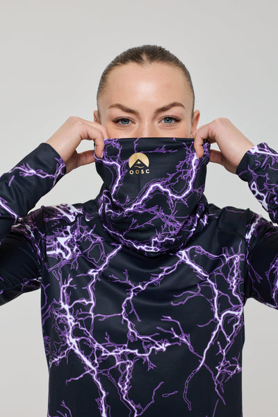 Thunderstruck Women's High Neck Baselayer Top