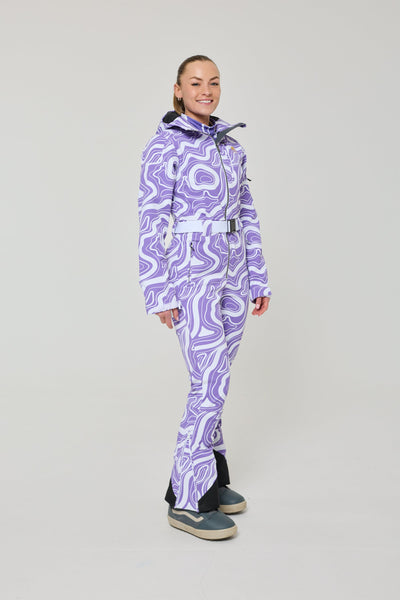 Amethyst Wave Ski Suit